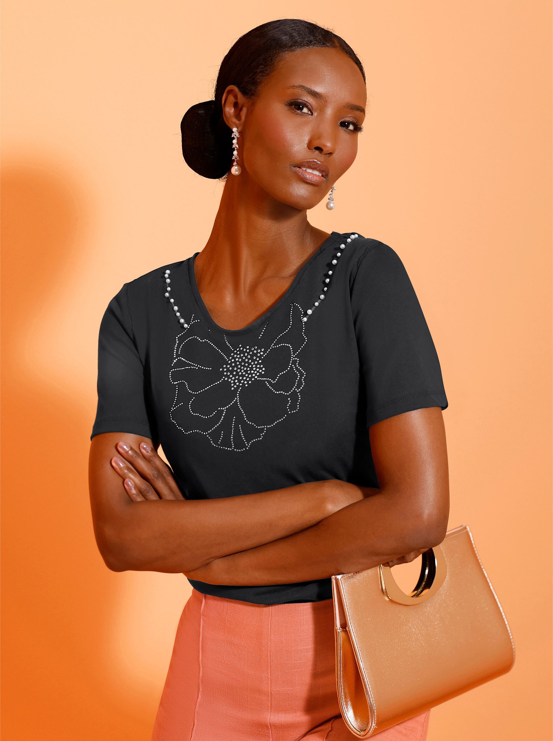 creation L T-Shirt Shirt Kurzarm