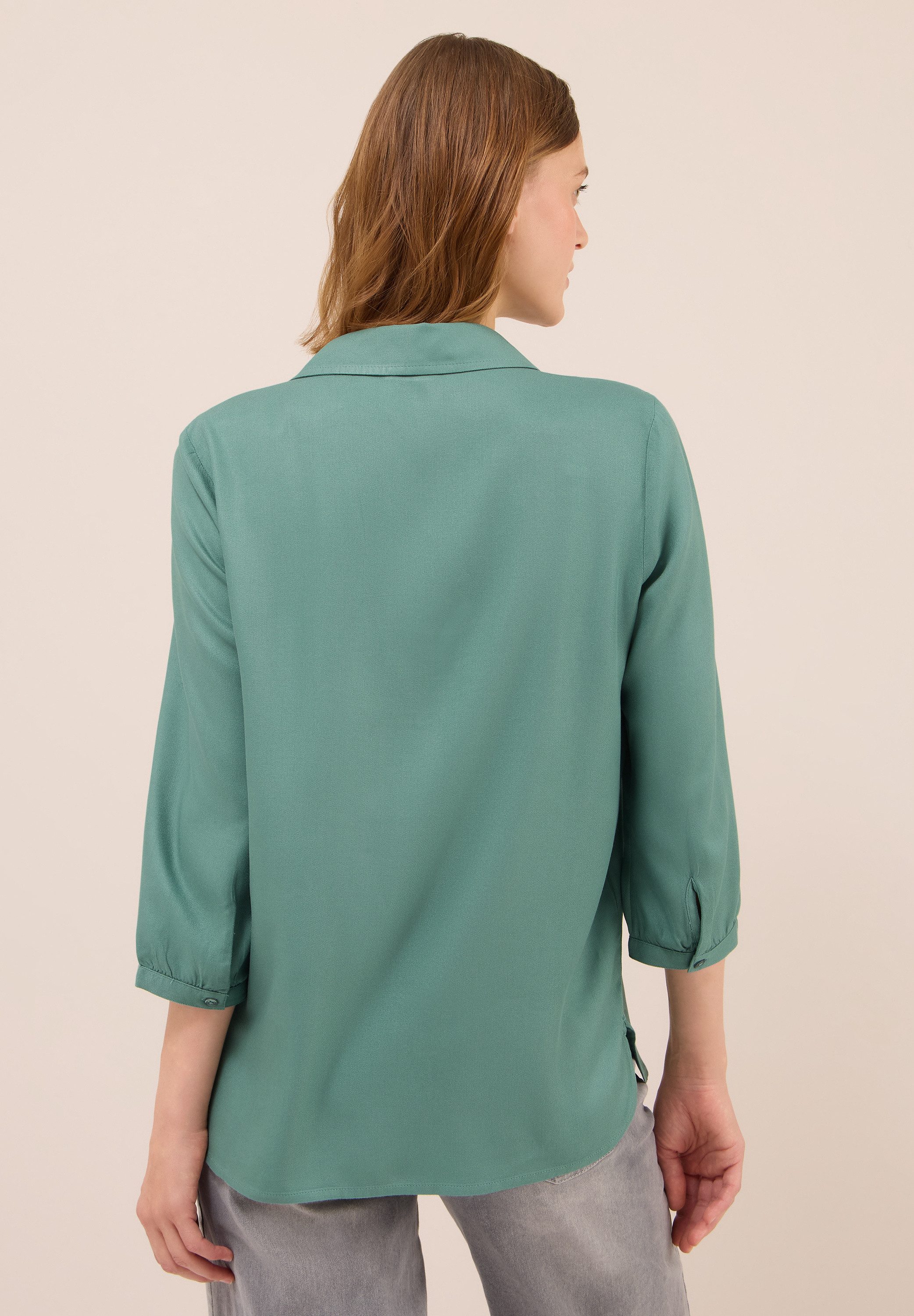 CECIL Hemdbluse aus softer Viskose