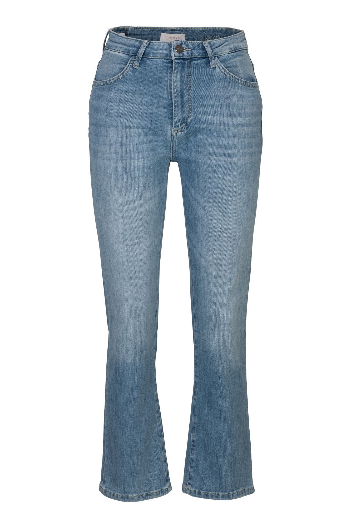 RICHROYAL Regular-fit-Jeans Kick Flare Blue Denim günstig online kaufen