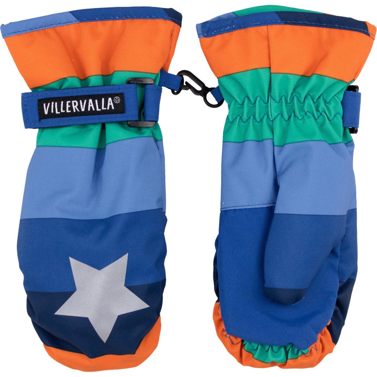 Villervalla Multisporthandschuhe Sterne Unisex Kinder (1-St) Fahrradhandschuhe, Thermo, Skihandschuhe, Fäustling, Fingerhandschuhe