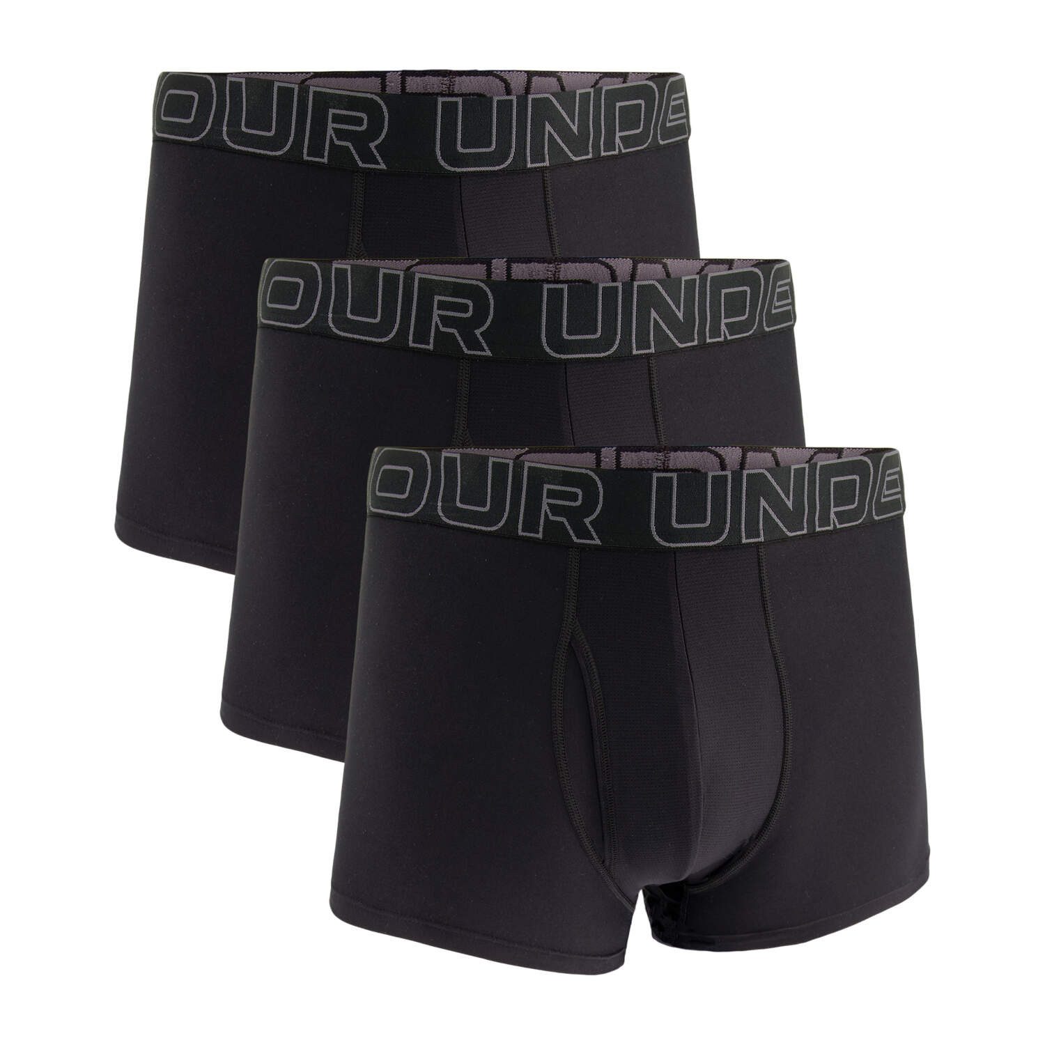 Under Armour® Boxershorts Under Armour Herren Boxershorts TECH-SOLID 8 cm 3 Pack UUSHJ033