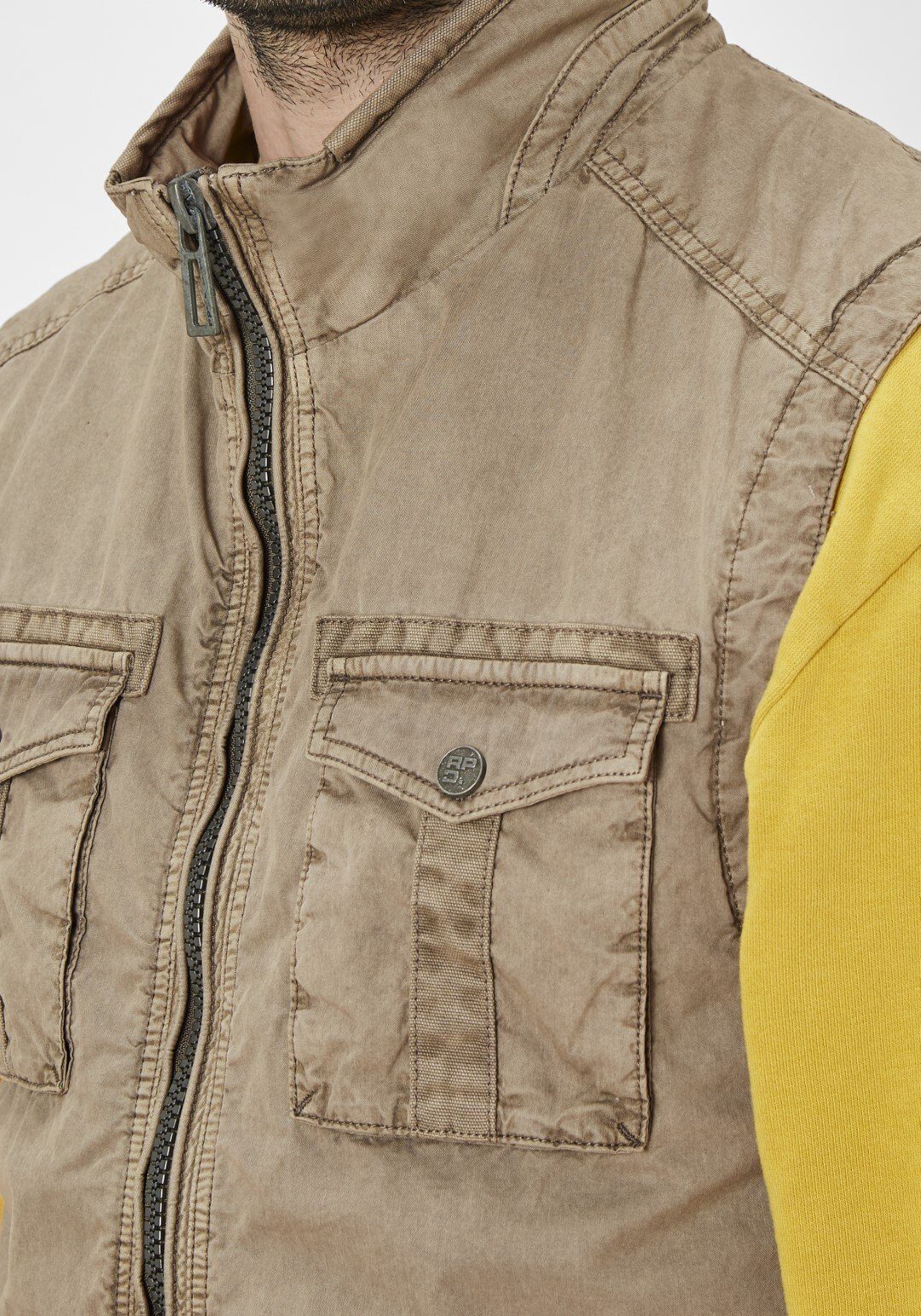 Redpoint Kurzweste BUSTER Weste im Fieldjacket Stil aus reiner Baumwolle – Bild 5 von 5