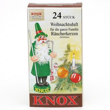KNOX Räuchermännchen 5 Päckchen Räucherkerzen- Weihnachtsduft - 24er Packung