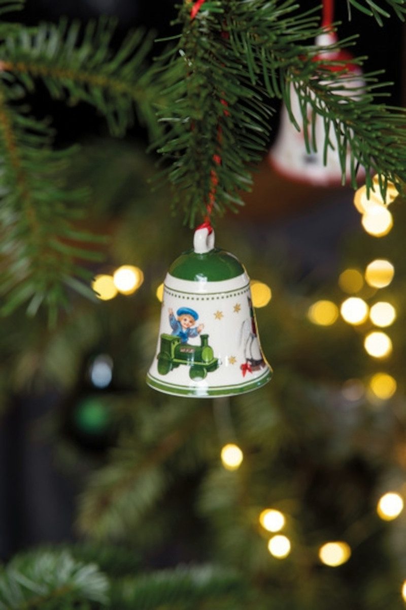 Villeroy & Boch Weihnachtsfigur My Christmas Tree Glocke Spielzeug grün