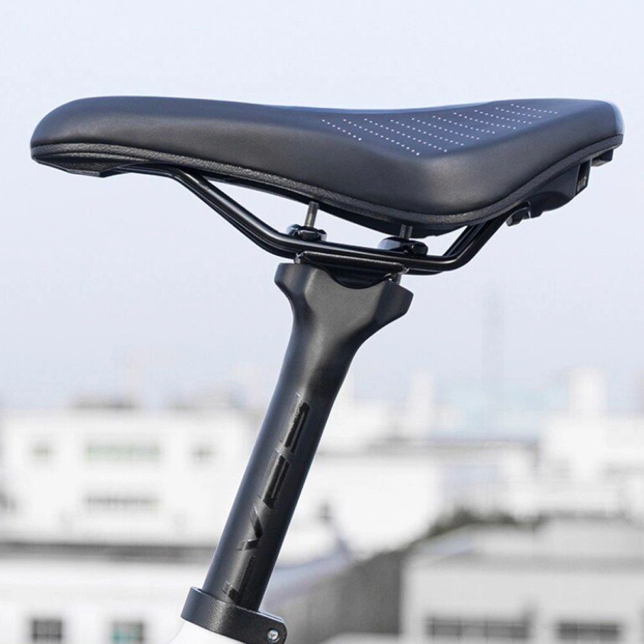 ROCKBROS Fahrradsattel MTB Schaumstoff Ergonomischer Fahrradsitz in Schwarz