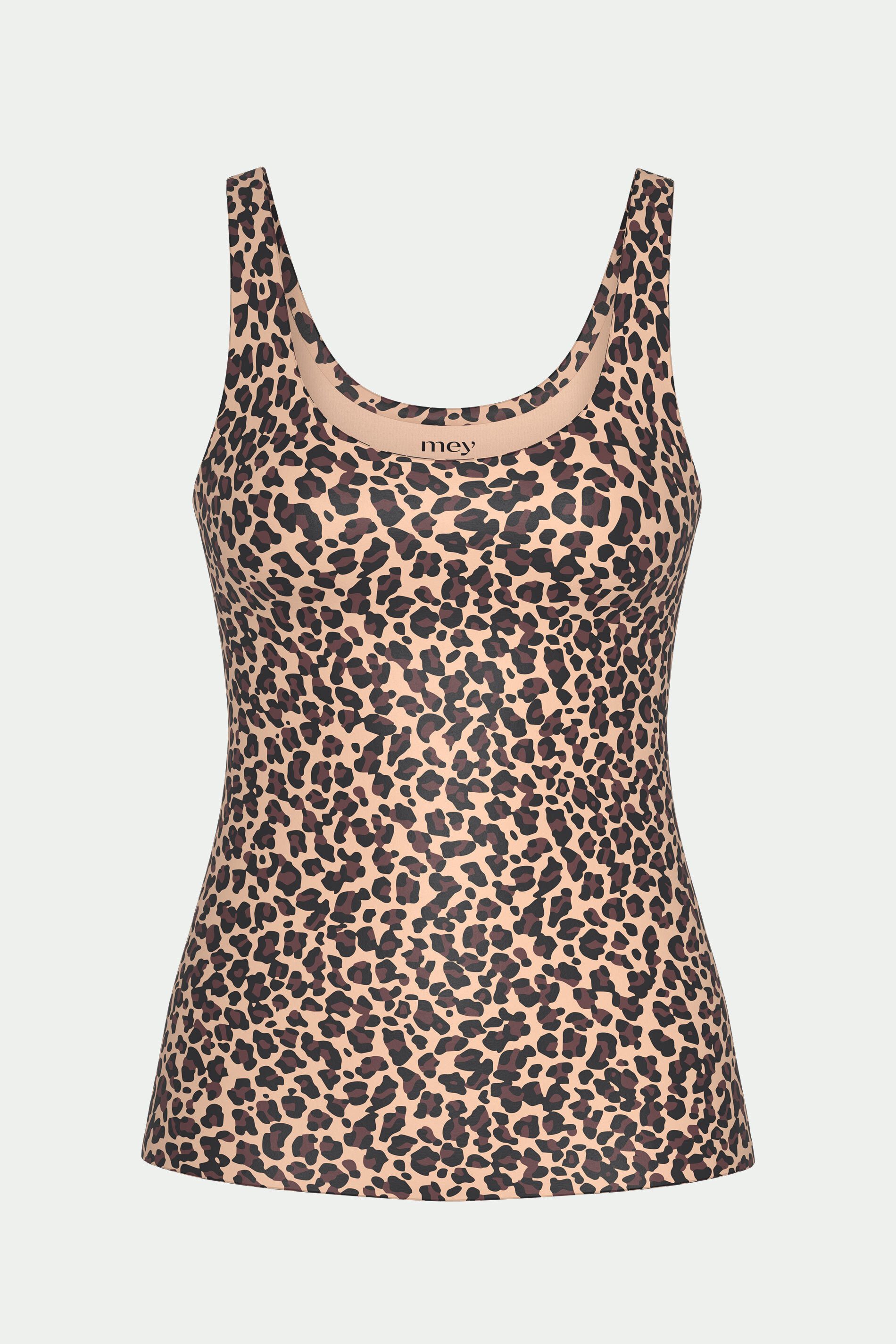 Mey Trägertop Mey Top Serie Simply Better Invisibles mit Print (1-tlg) Nahtlose Verarbeitung, Leo-Print, High-Stretch – Bild 2 von 4