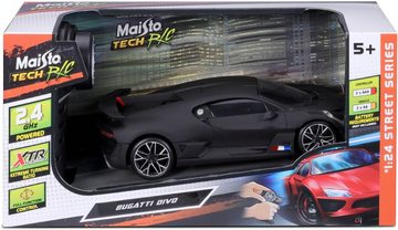 Maisto Tech RC-Auto Bugatti Divo 2,4GHz, mattschwarz
