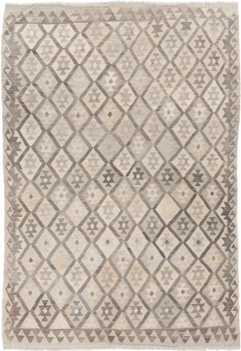 Orientteppich Kelim Afghan Heritage 201x291 Handgewebter Moderner Orientteppich, Nain Trading, rechteckig, Höhe: 3 mm
