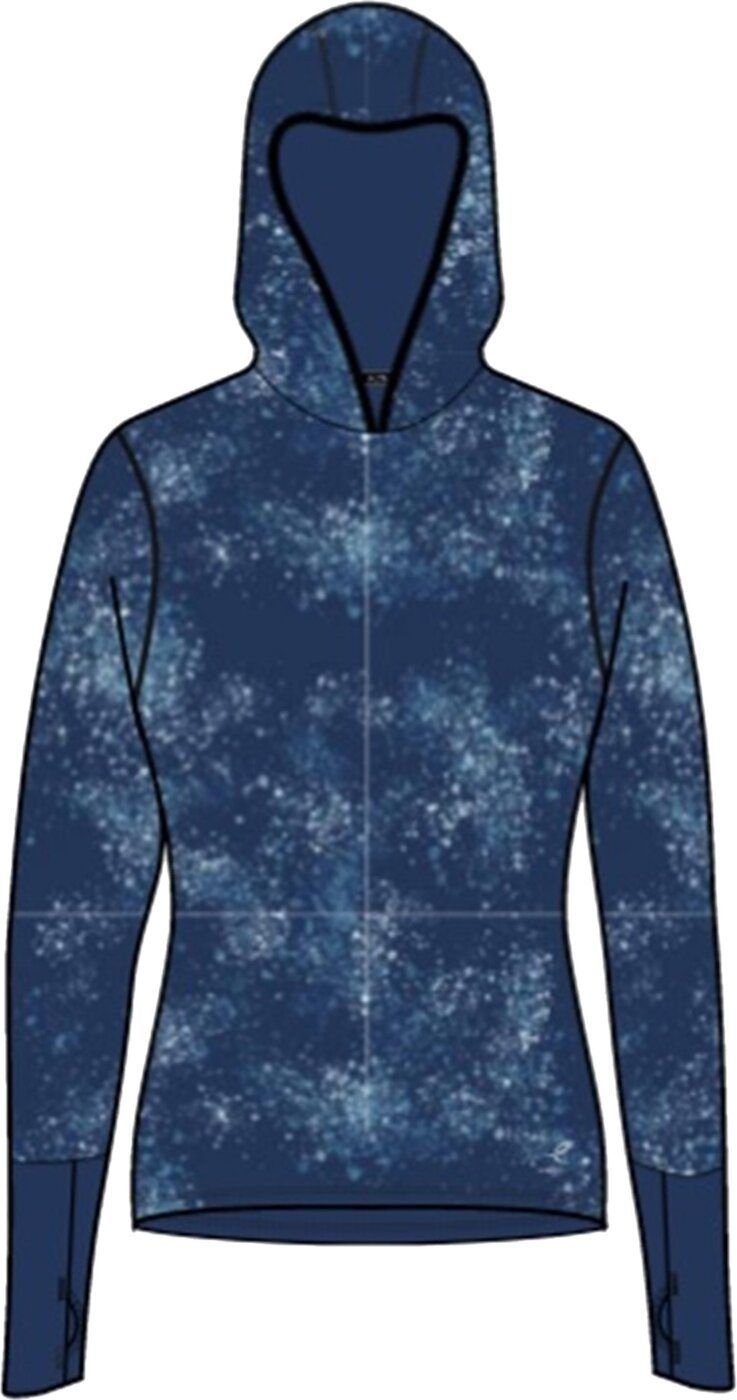 Energetics Cassia Da.-Pullover II Kapuzensweatjacke AOP/NAVY W