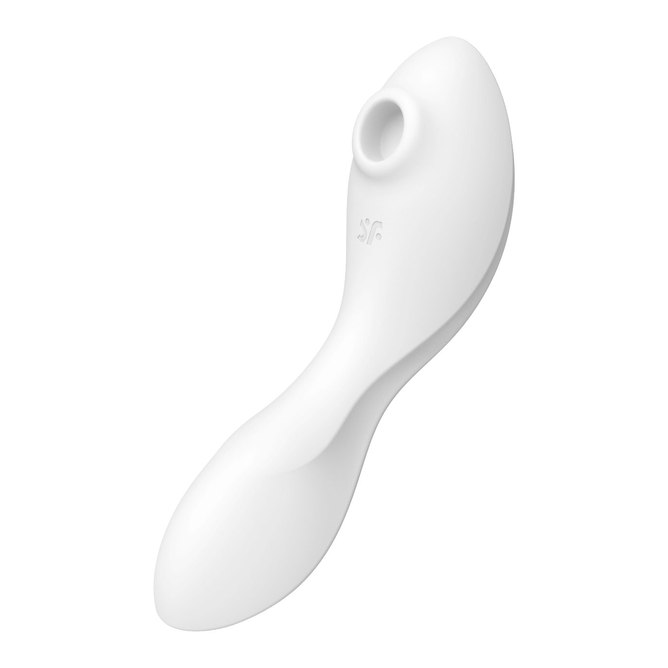 Satisfyer Klitoris-Stimulator Satisfyer 'Curvy Trinity 5 Connect App' (16,5 cm, mit App, 3 Motoren), (1-tlg) weiß