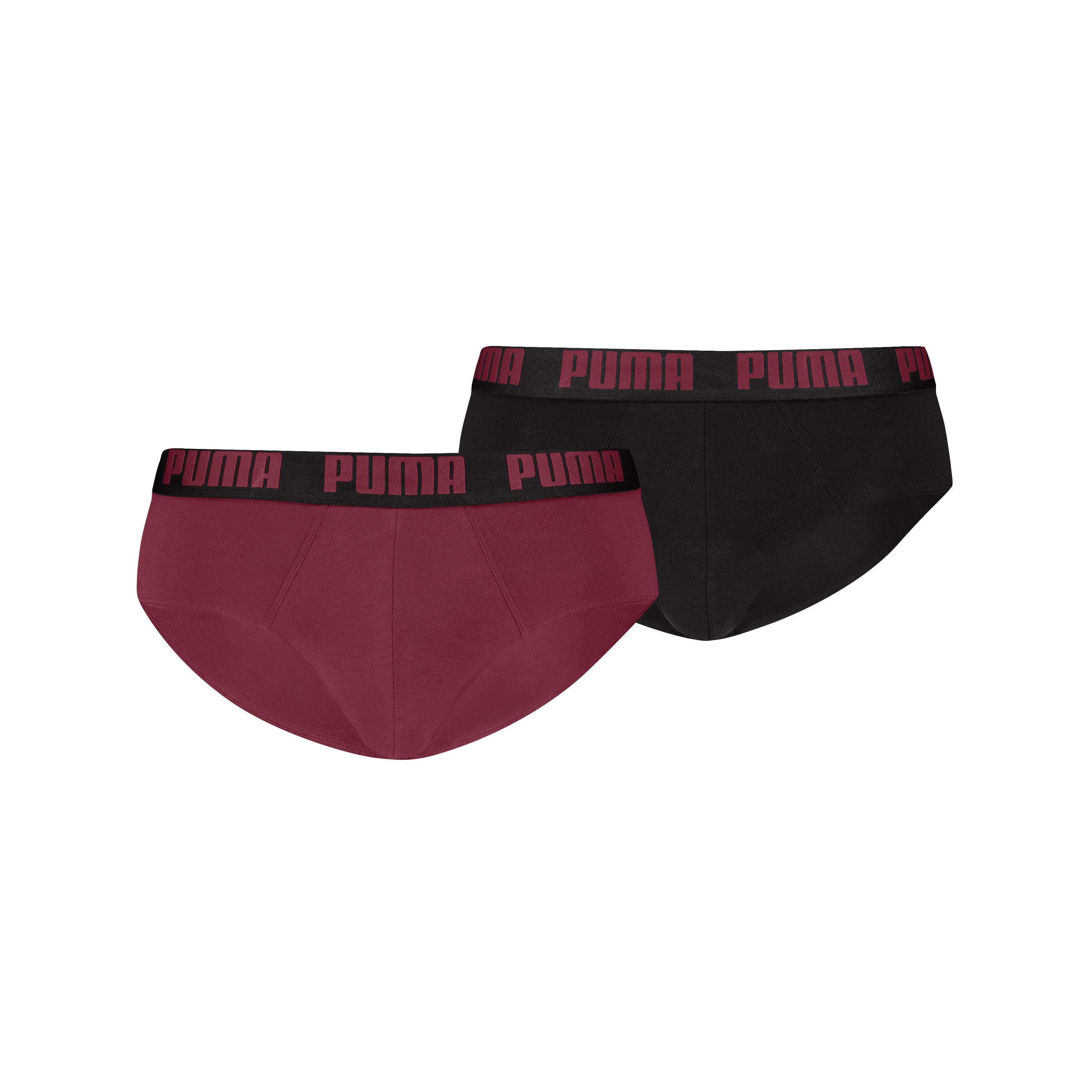 PUMA Slip PUMA MEN EVERYDAY BRIEFS (2er Pack) mit Logobund