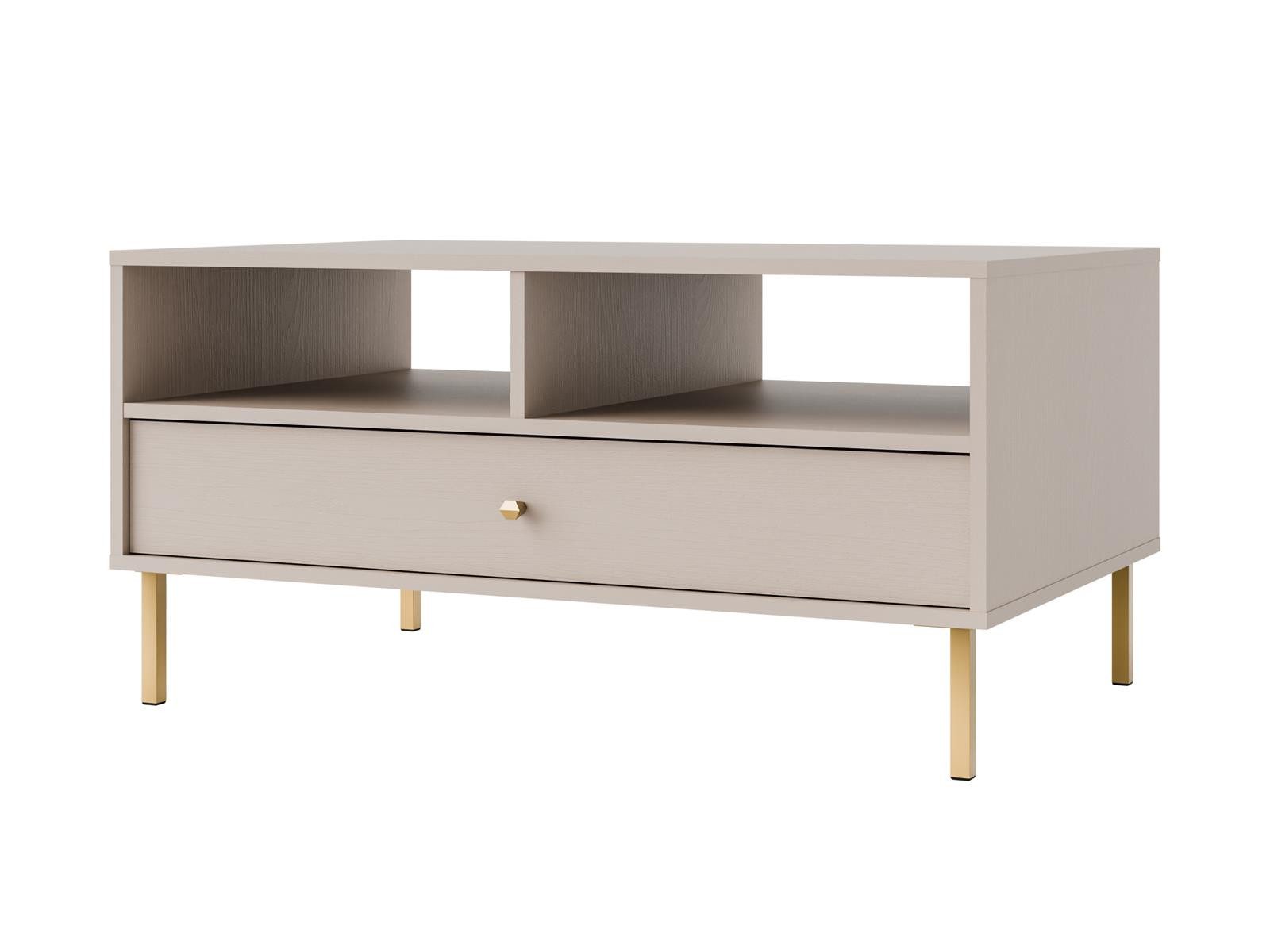 Compleo Couchtisch mit Schublade MALMA, klassisches Design MALMA, Breite: 51,8 cm