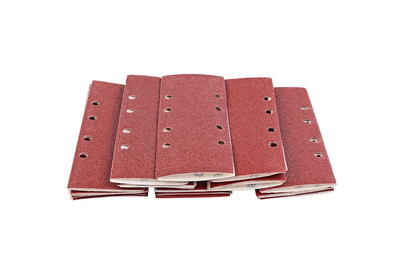 S&R Schleifpapier Klett Schleifpapier Profi Set 93 mm x 230 mm für Schleifmaschine, (Set, 35 St., je 5x : P40, P60, P80, P120, P240), geeignet für von Metallen, Stahl, Legierungen, Holz, Kunststoffe