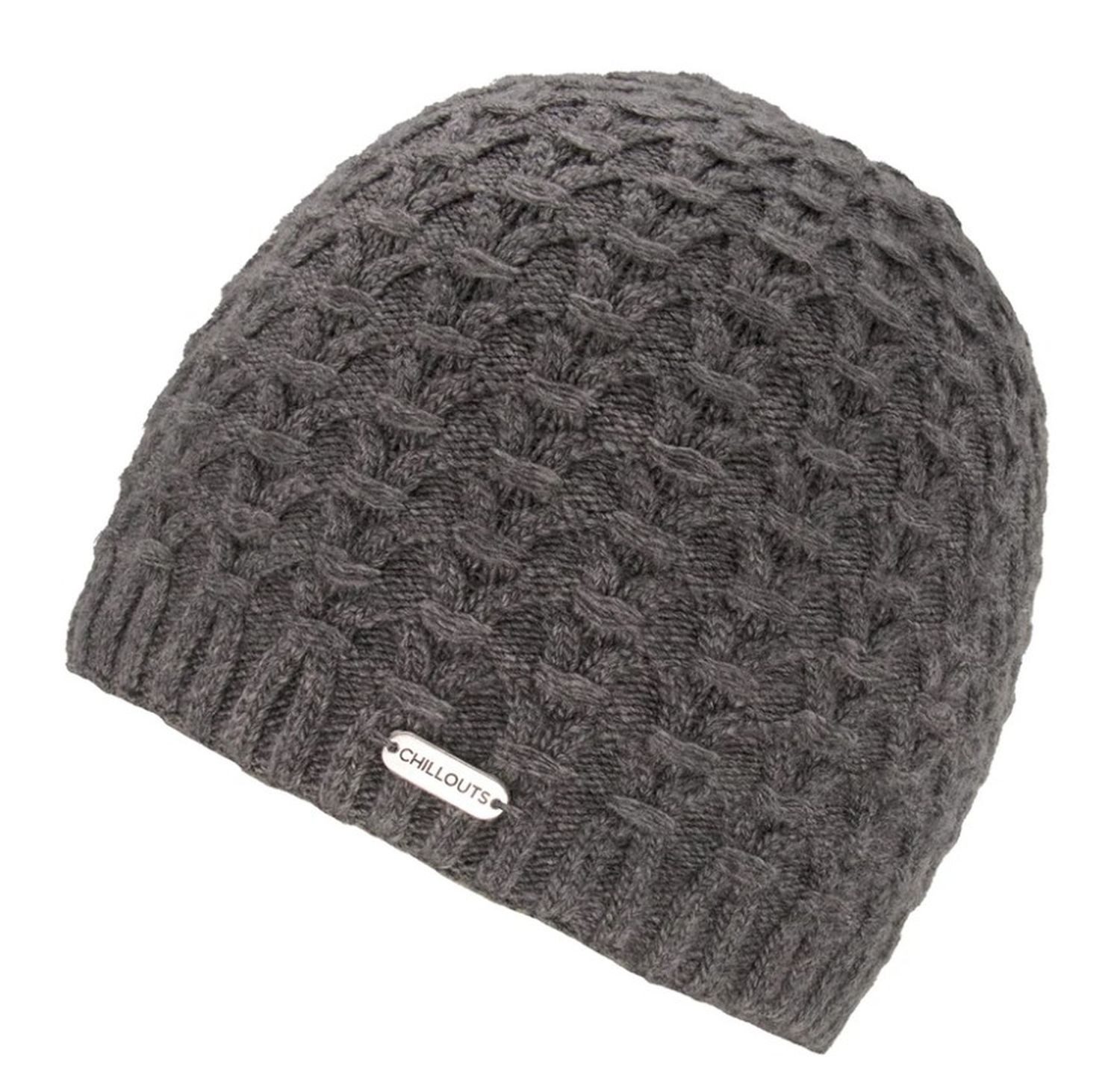 chillouts Beanie Chillouts Mütze Carlie grau günstig online kaufen