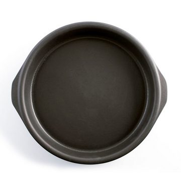 Quid Auflaufform Auflaufform Kochtopf Quid Schwarz aus Keramik Ø 26 cm 6 Stück, Keramik