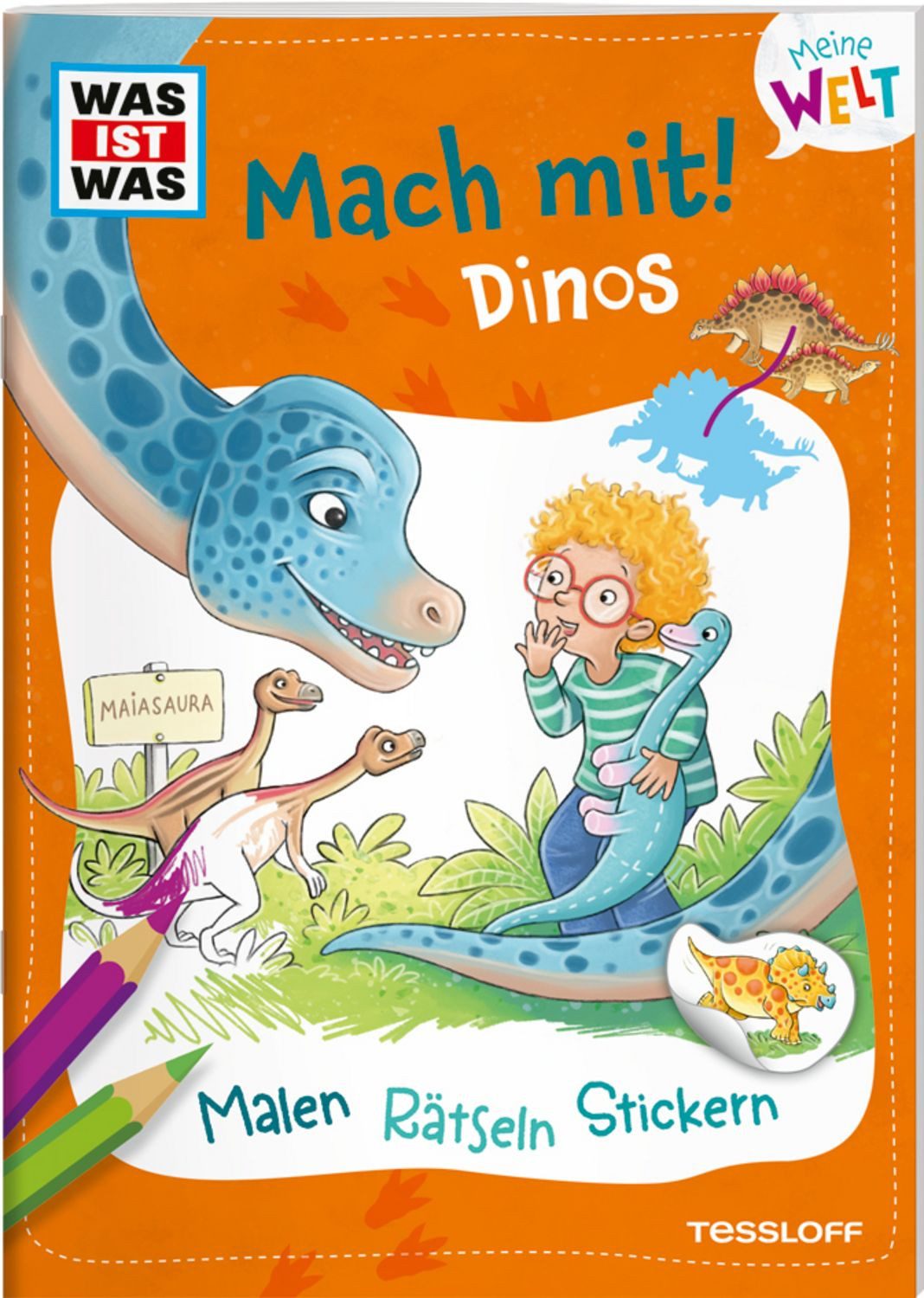 WAS IST WAS Meine Welt Mach mit! Dinos / Katja Baier