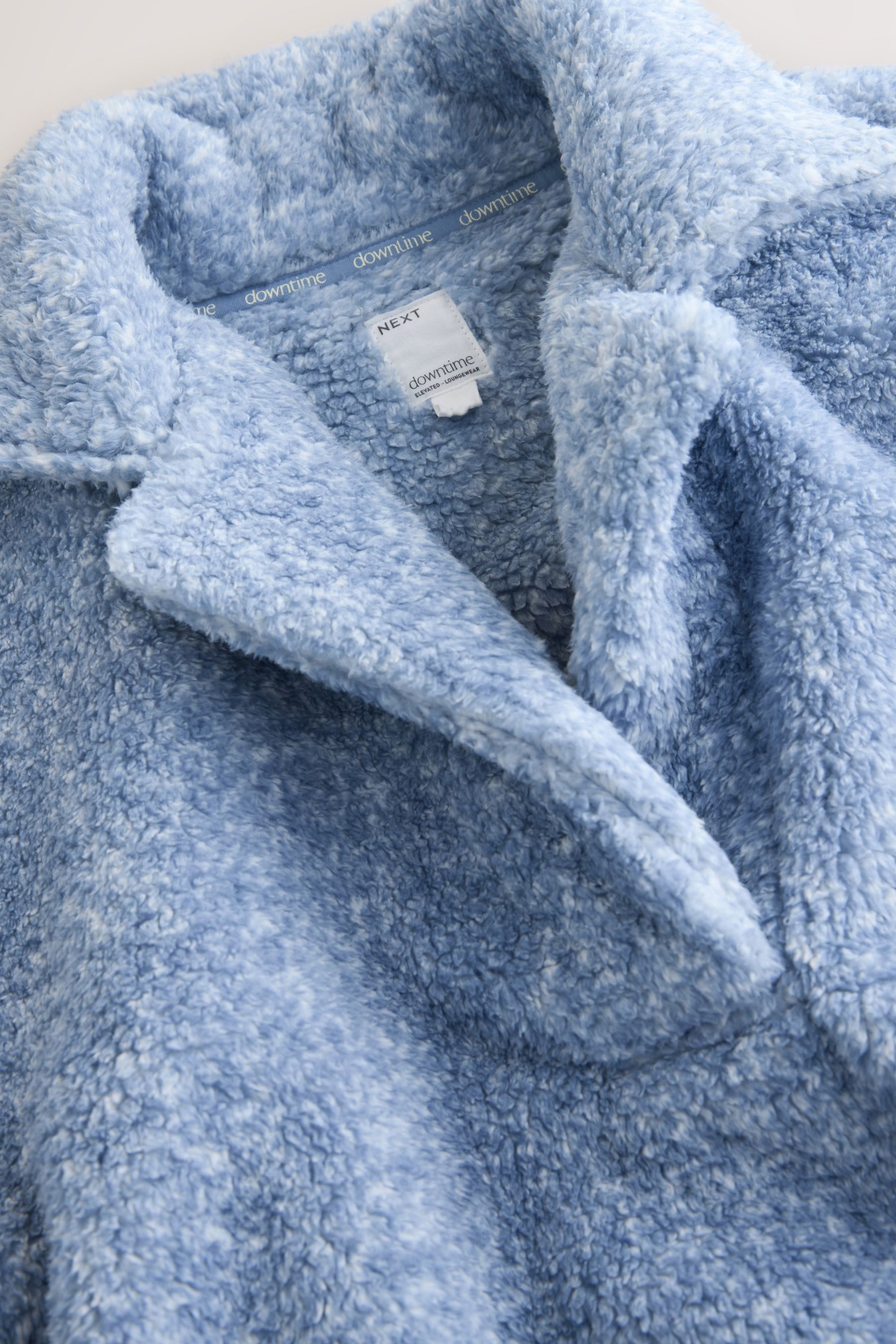 Next Fleecepullover Rugbypullover aus Borg (1-tlg)