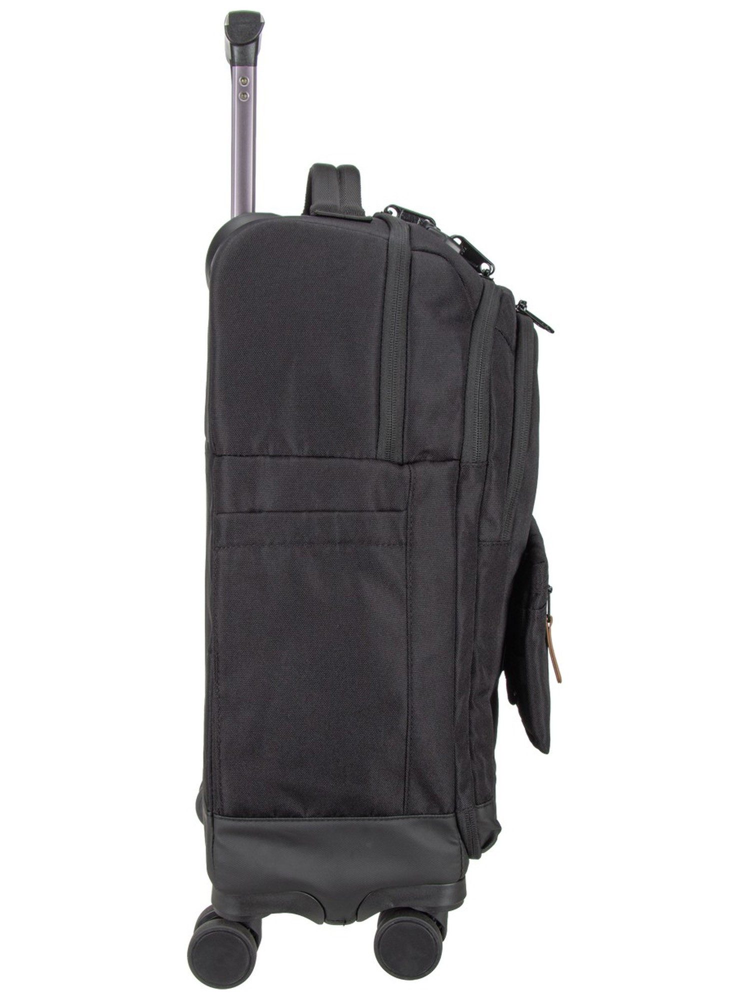 CABAIA Trolley Soft Suitcase 4 Wheels Small