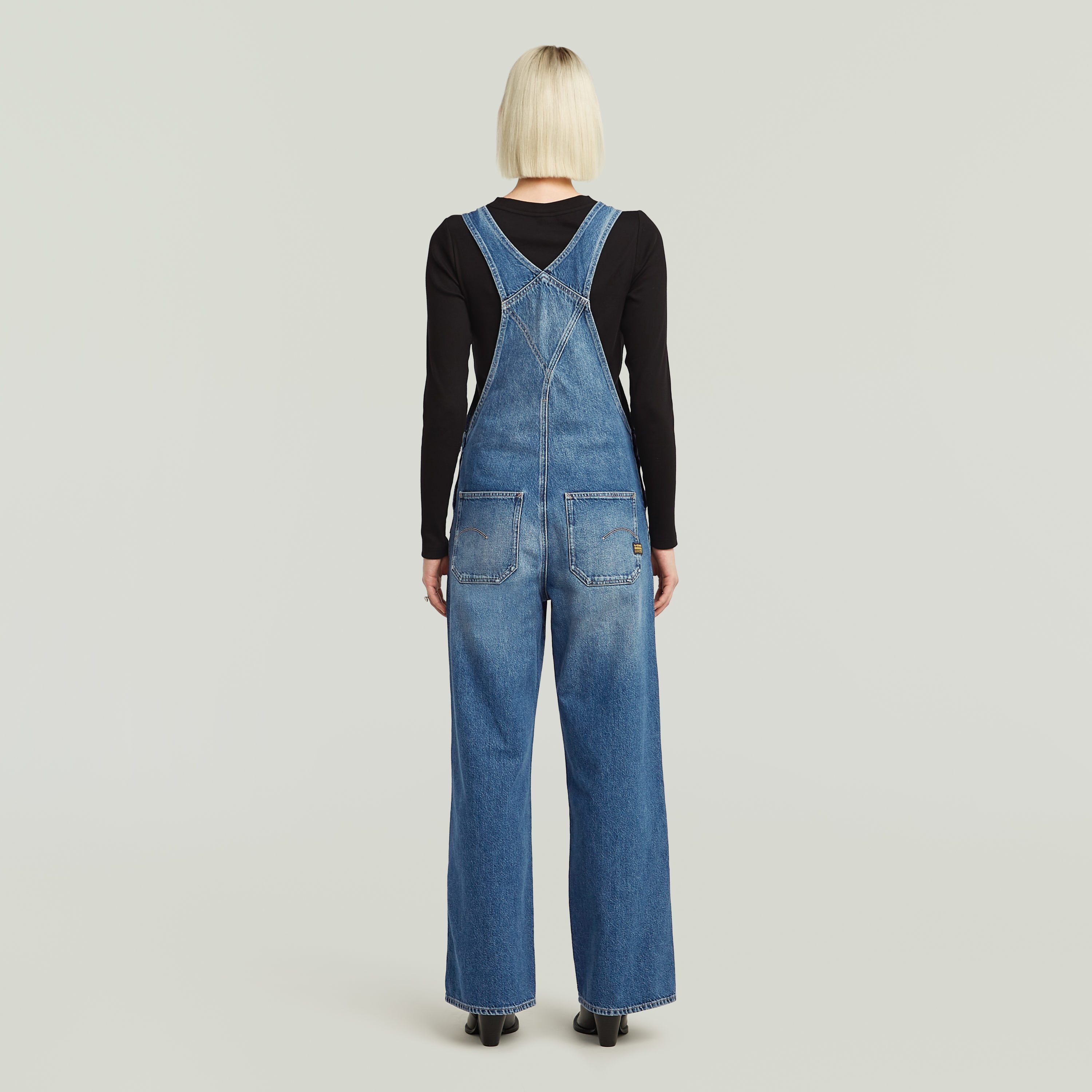 G-STAR Latzhose Straight Leg Dungaree mit günstig online kaufen