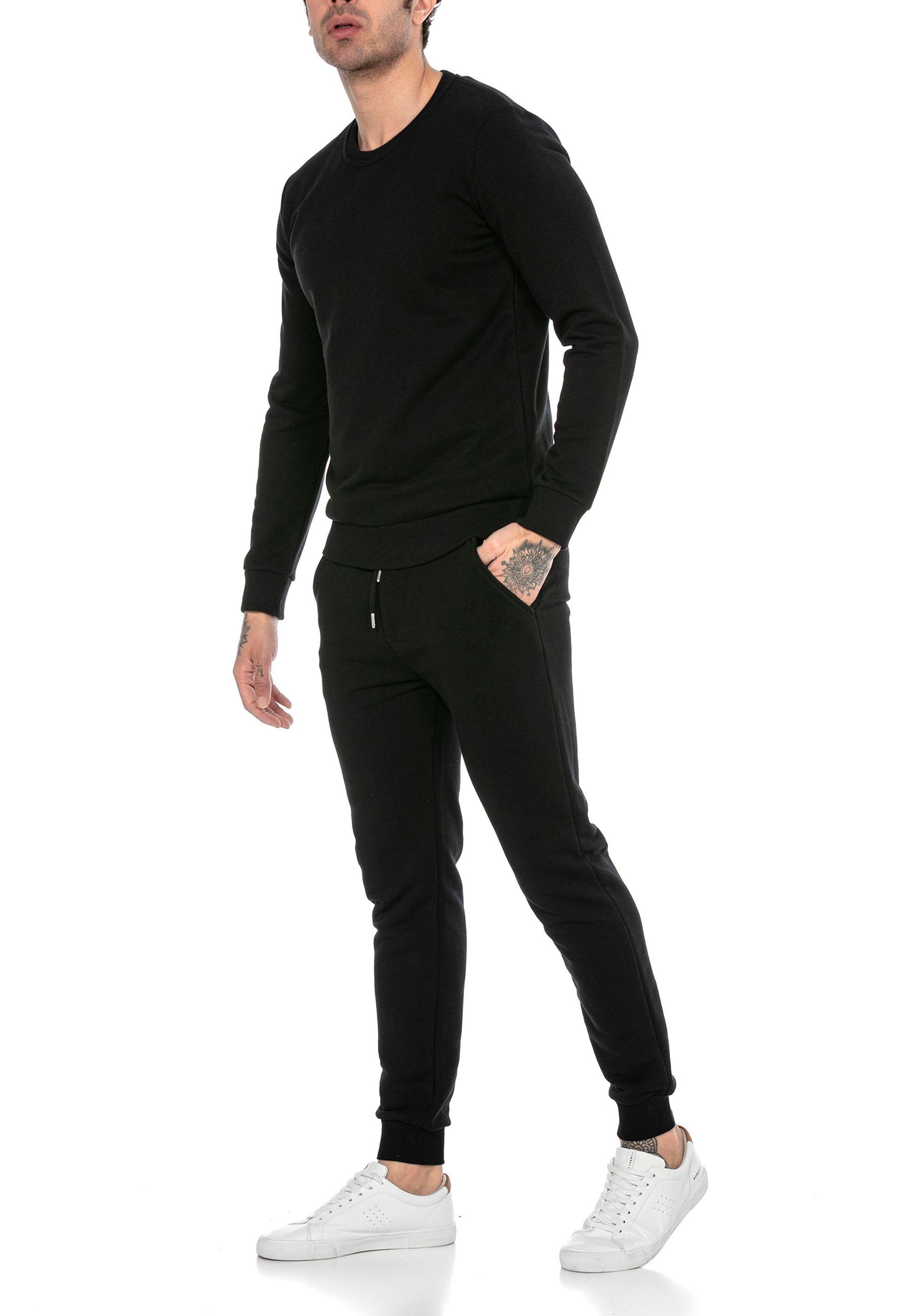 RedBridge Jogginganzug Zweiteiliges Sweatset - Sweathose und Sweatshirt - Regular fit (Set, 2-tlg)