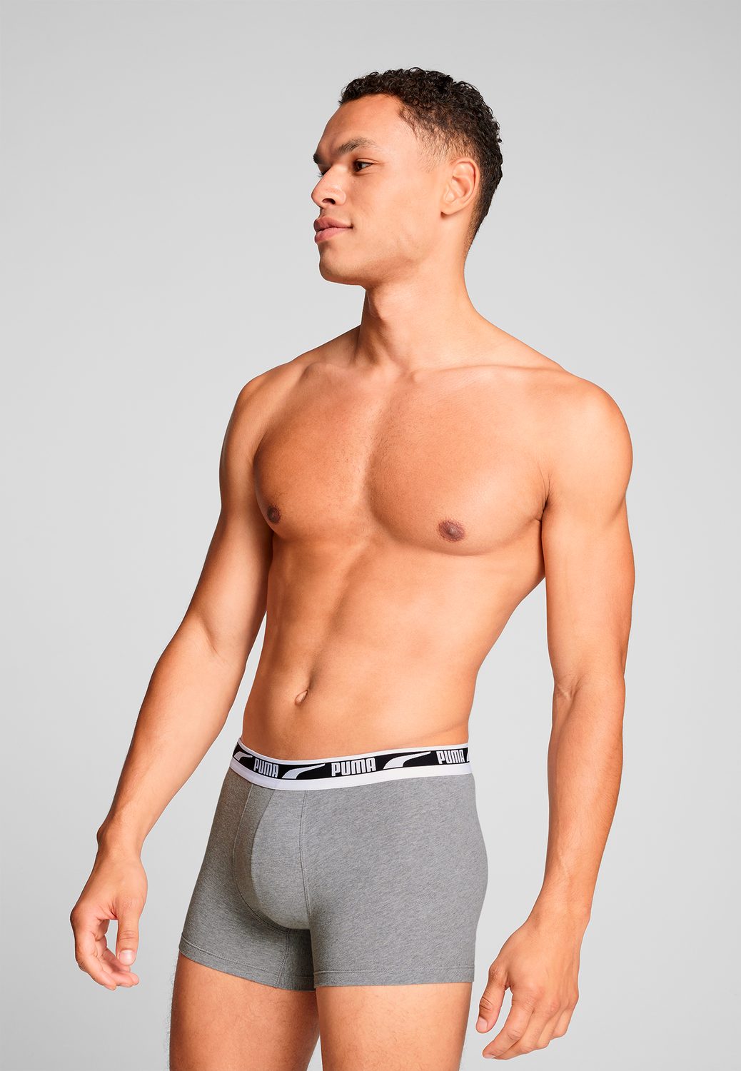 PUMA BODYWEAR Boxershorts Everyday Bodywear (Set) Logo-Bund, 6er Pack