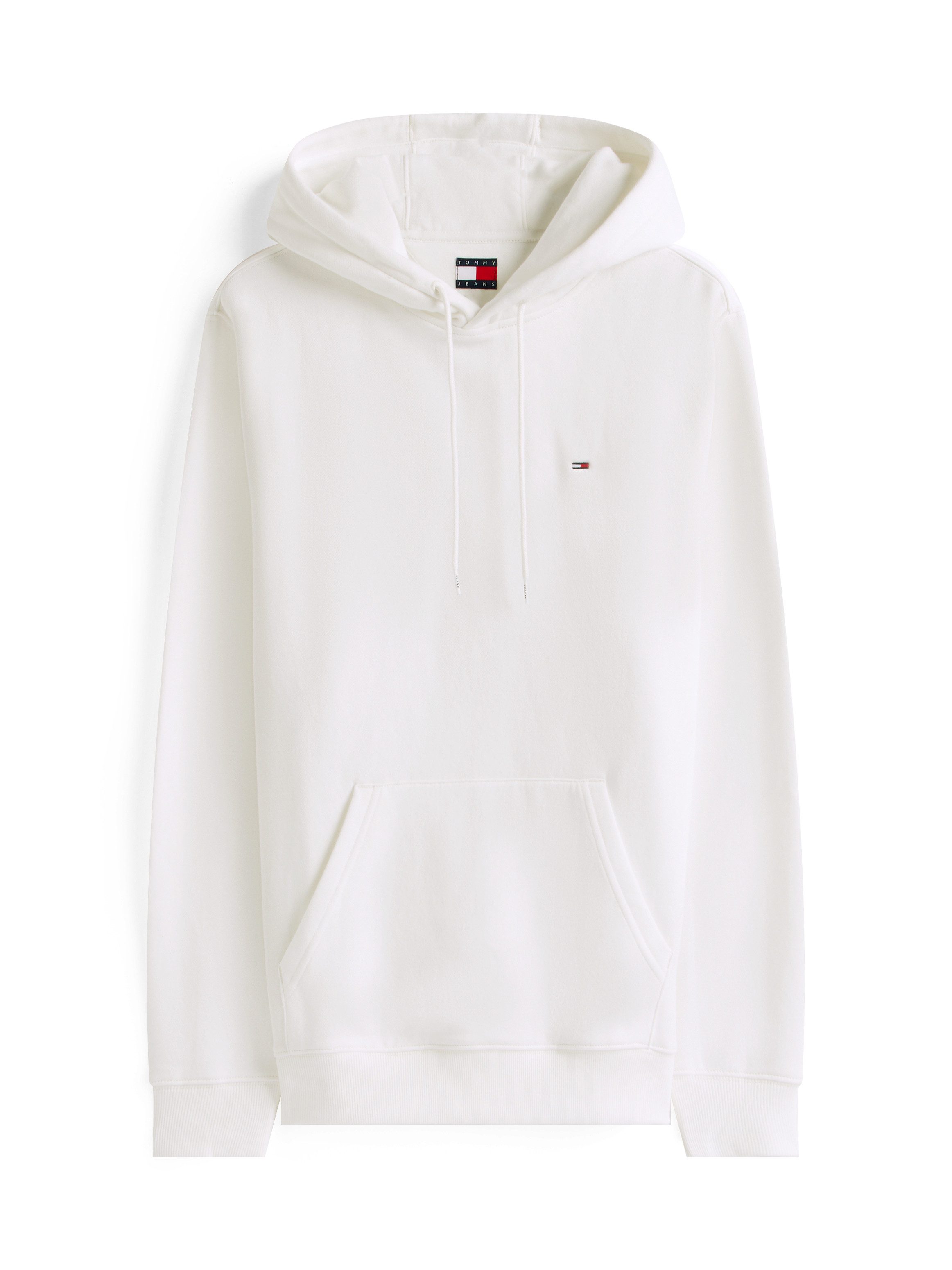 Tommy Jeans Hoodie TJM REGULAR FLAG mit bestickten Markenlogo auf Brusthöhe