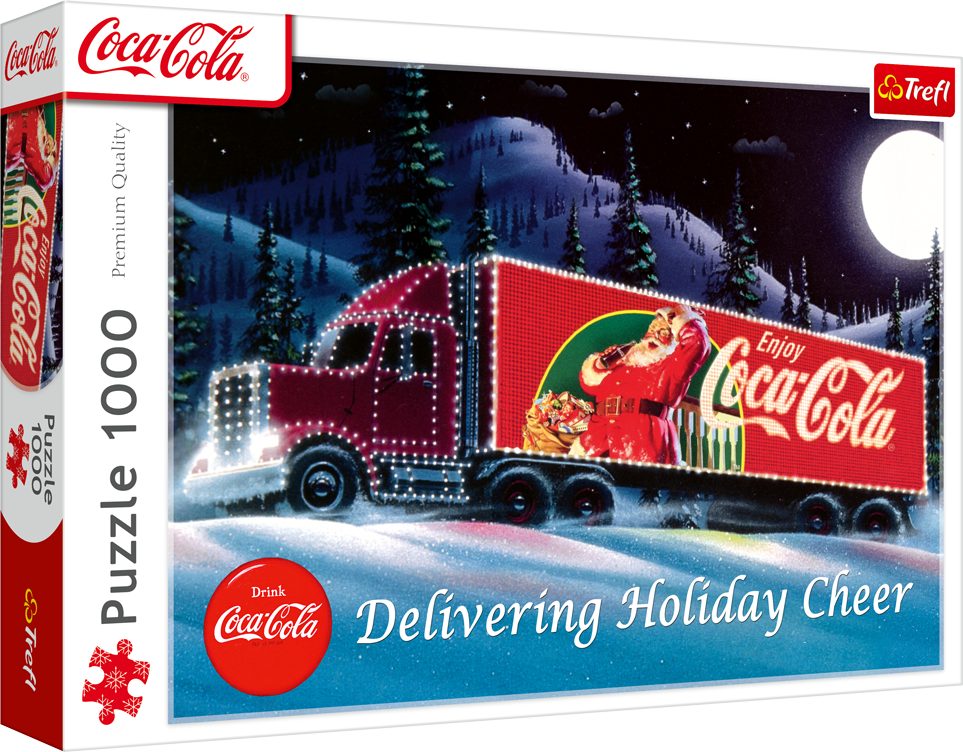Trefl Puzzle Trefl, Coca-Cola: Weihnachtstruck, 1000 Teile Puzzle, 1000 Puz günstig online kaufen