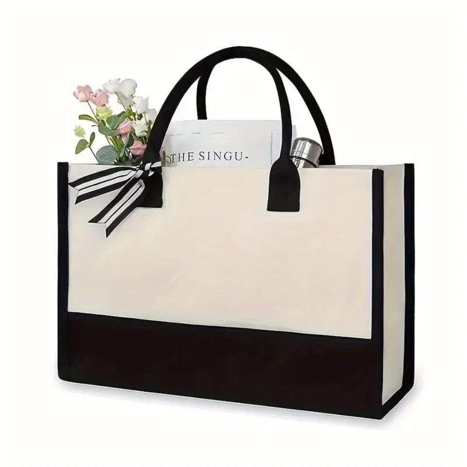 Venicce Love Einkaufsbeutel Elegante Jute-Tragetasche - Ideal für Einkaufen günstig online kaufen