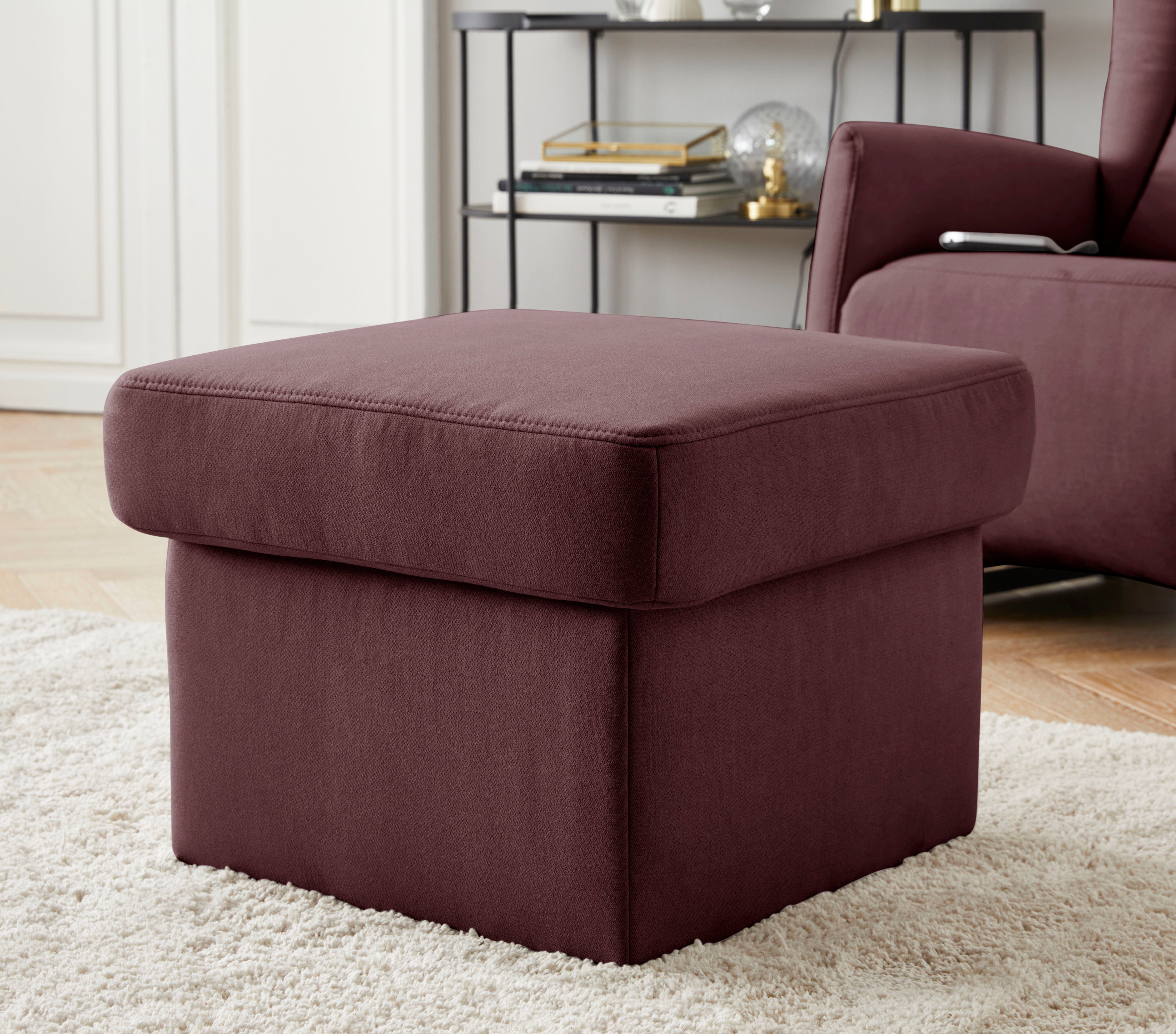 sit&more Stauraumhocker Melissa, klassisches Design, optional in dem mit Wasser zu reinigendem Bezug