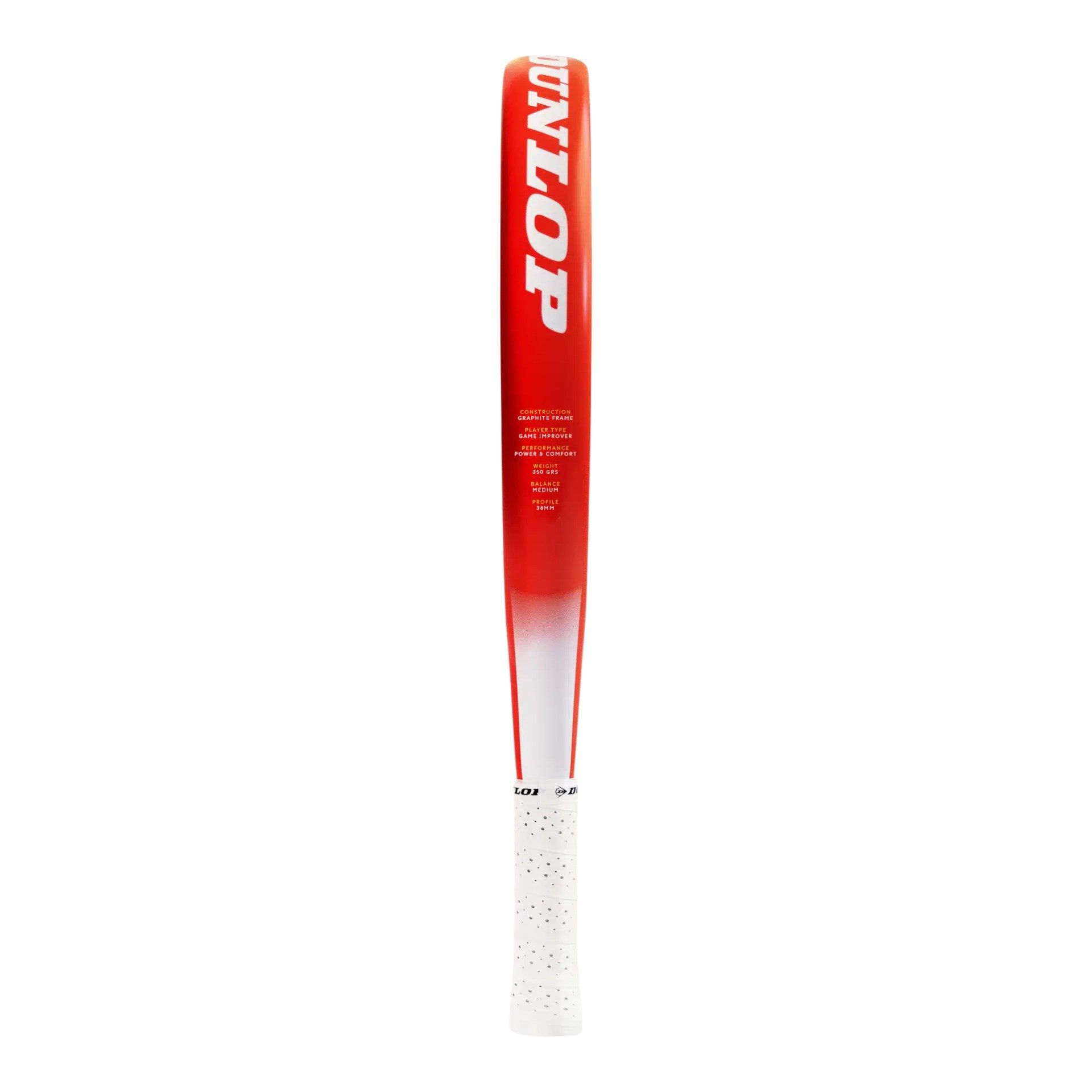 Dunlop Padelschläger Nanomax Lite 350g/Rund/Freizeit rot