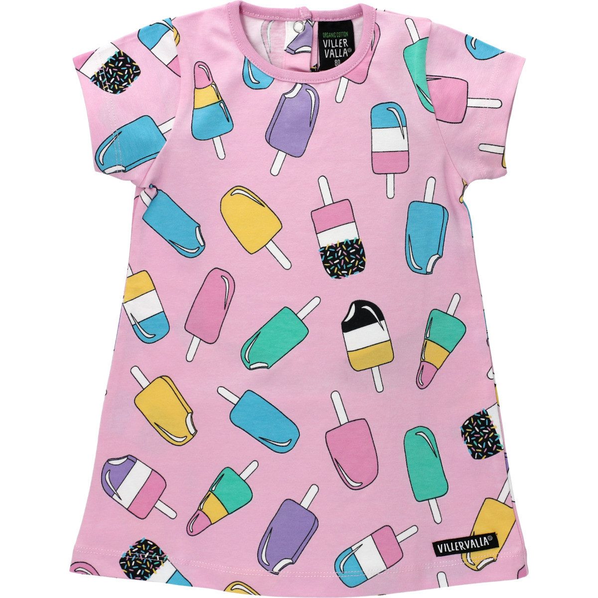 Villervalla Jerseykleid Popsicle Mädchen (1-tlg) Bekleidung, Outfit, Dress, Robe, Sommerkleid