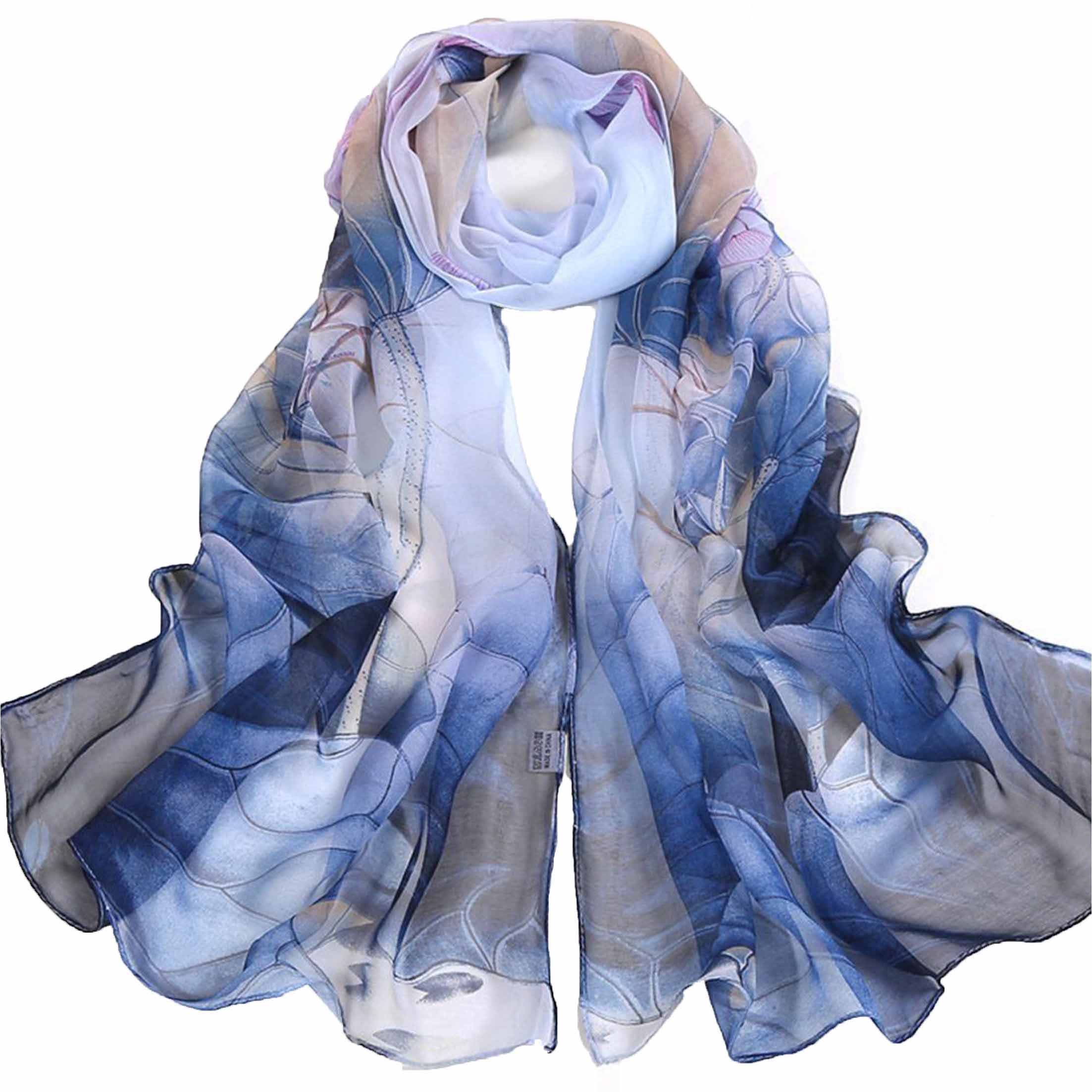 KINSI Seidenschal Strandschal,Tuch,160*50cm,Verschiedene Farben,Abendkleid günstig online kaufen