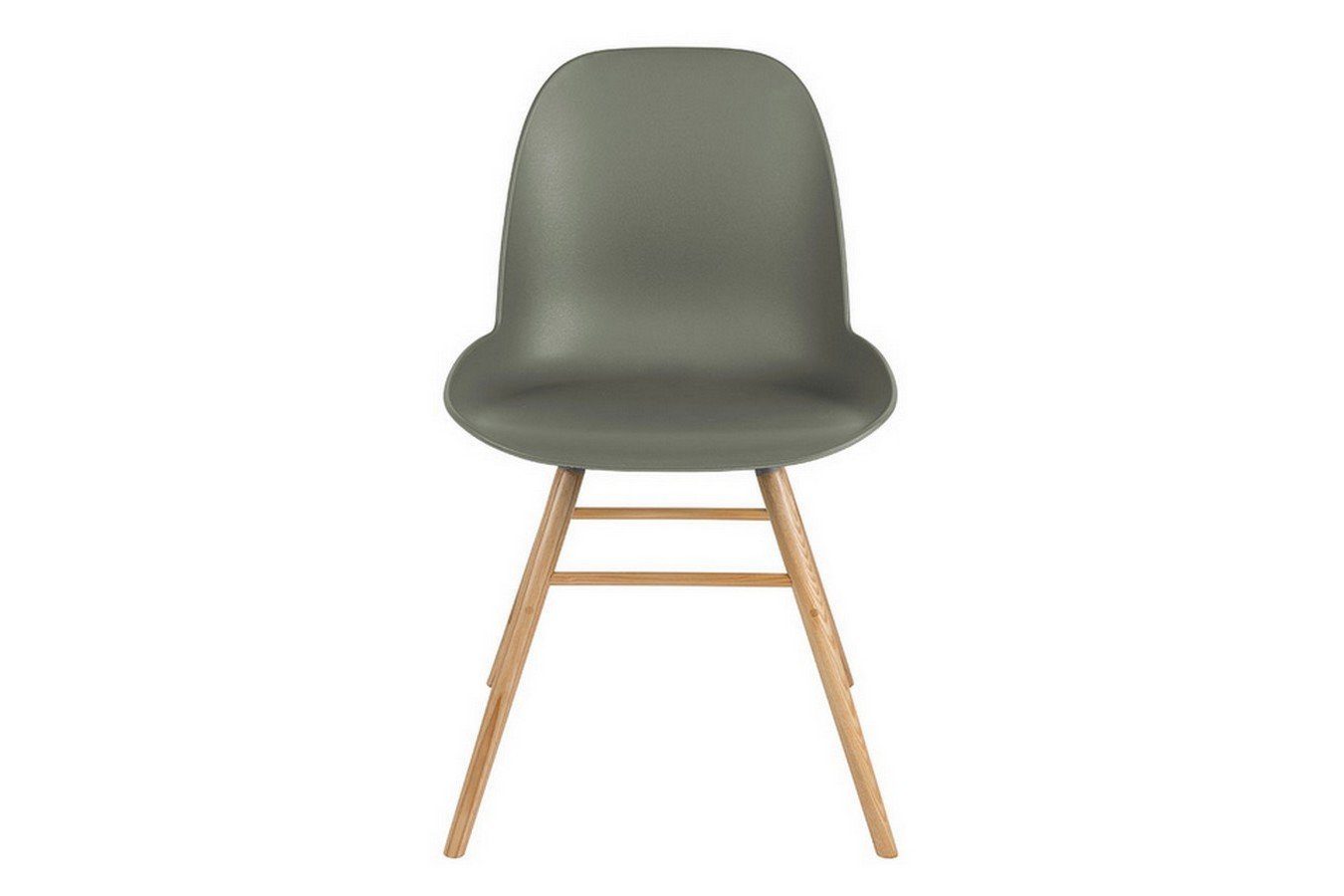 Zuiver Stuhl grün Kunststoff Esszimmerstuhl Albert