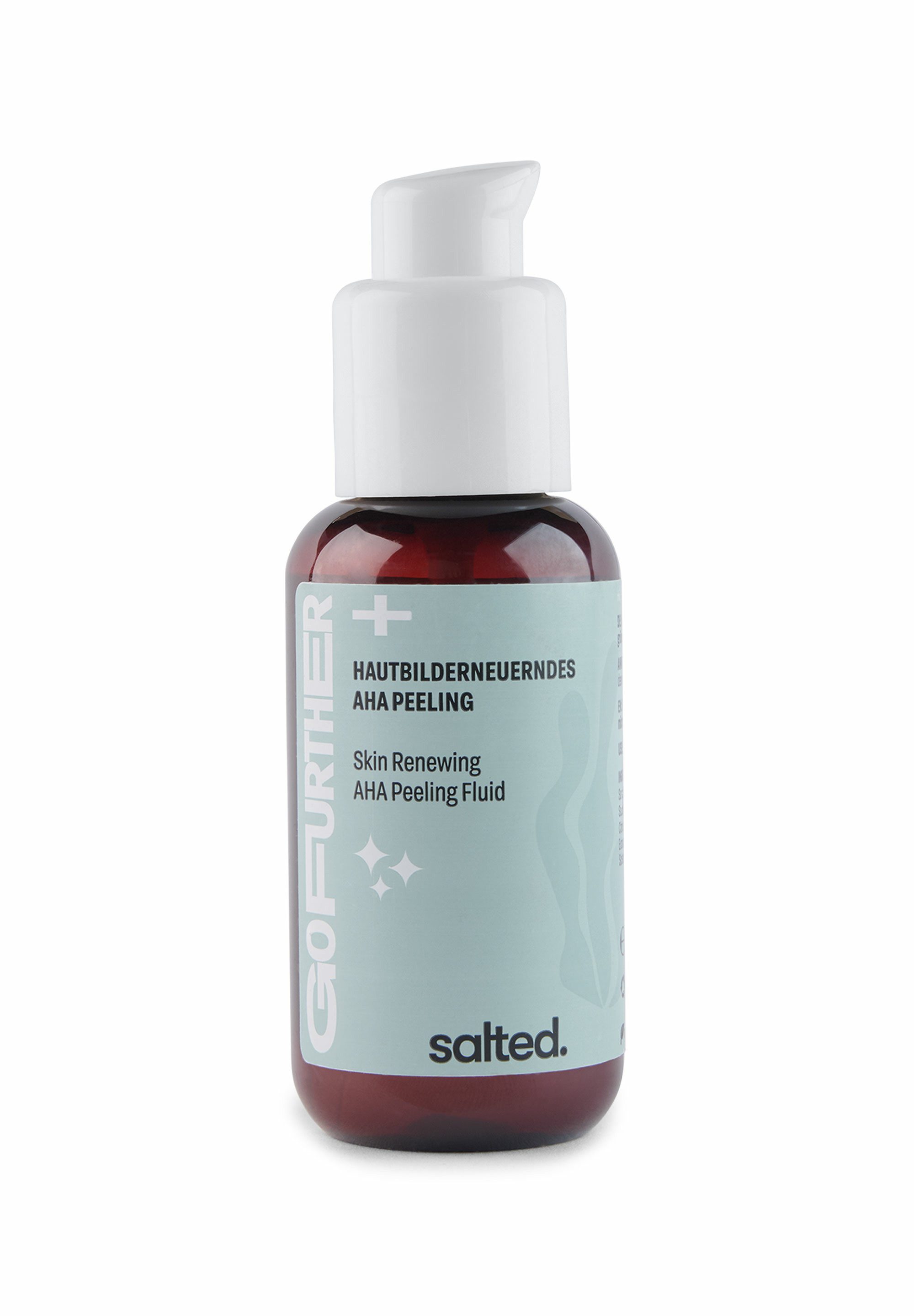 salted. Gesichtsfluid Hautbilderneuerndes AHA Peeling, ohne Duft