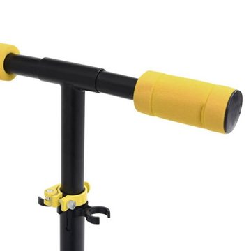 DOTMALL Fahrradpedale 2-Rad-Kinderroller mit verstellbarem Lenker, Gelb