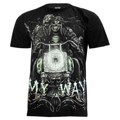 Wilai T-Shirt »Rock Chang T-Shirt Heavy Metal Biker Tattoo Rocker Gothic«