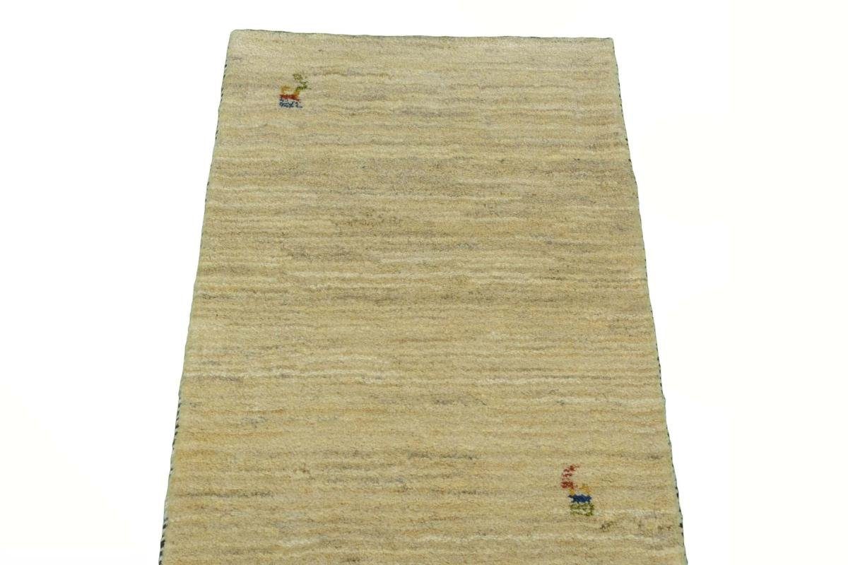Orientteppich rechteckig, Gabbeh Moderner Orientteppich, Perser Nain mm Handgeknüpfter Höhe: Trading, 18 61x87