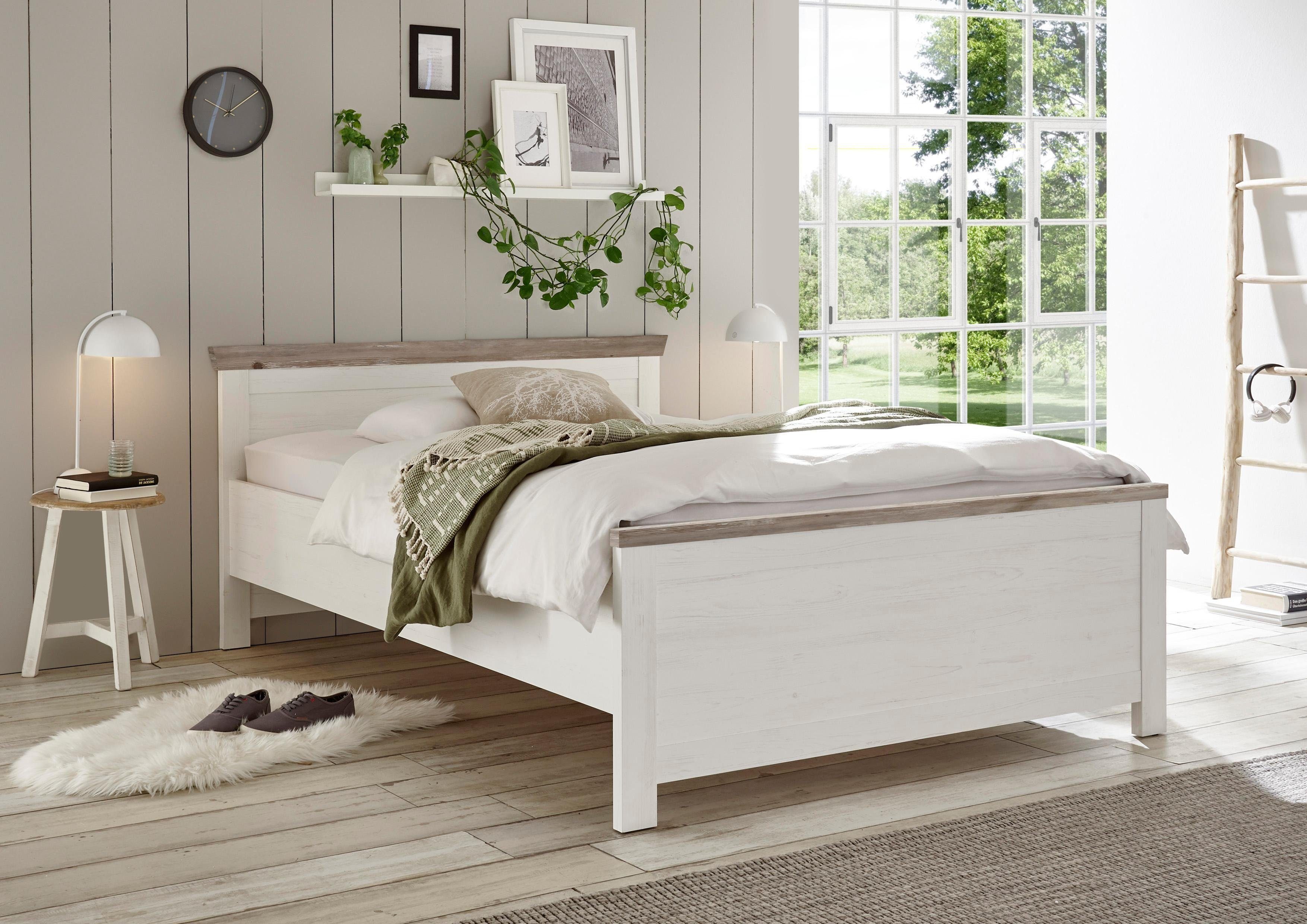 Home affaire Bett Florenz Doppelbett Landhausstil günstig online kaufen