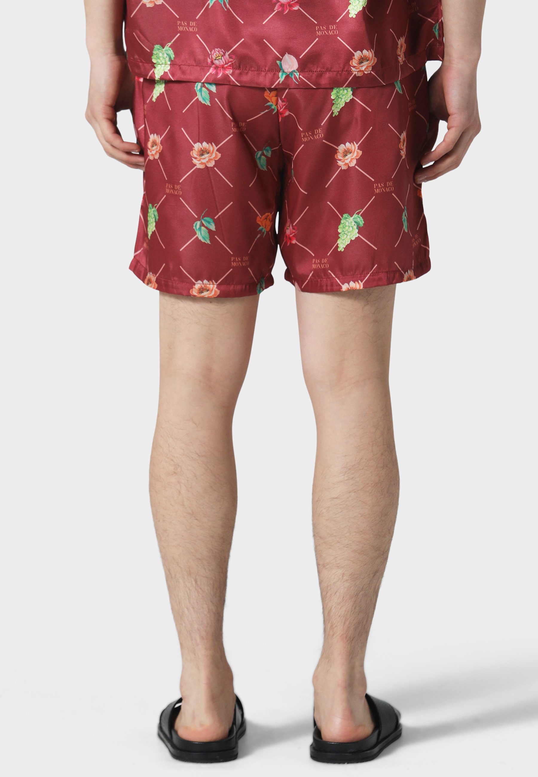 Pas De Monaco Shorts Pas De Monaco FRUIT MONOGRAM SHORTS (1-tlg)