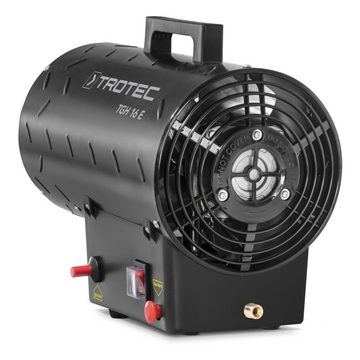 TROTEC Heizlüfter TROTEC Gasheizgebläse TGH 16 E Gas Heizgerät inkl Verbindungschlauch 15 kW, 50 W