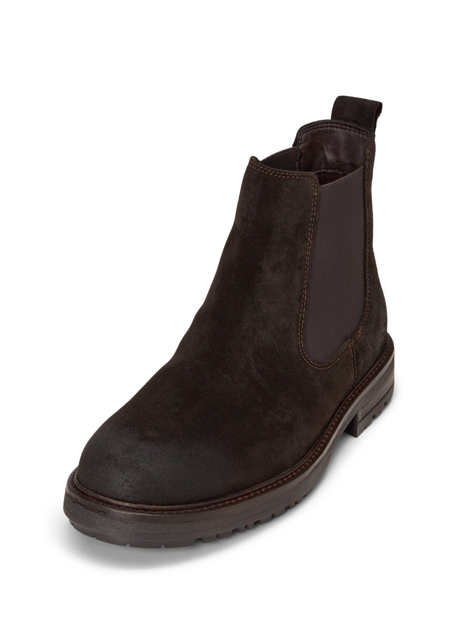 Marc O'Polo aus geöltem Veloursleder Chelseaboots