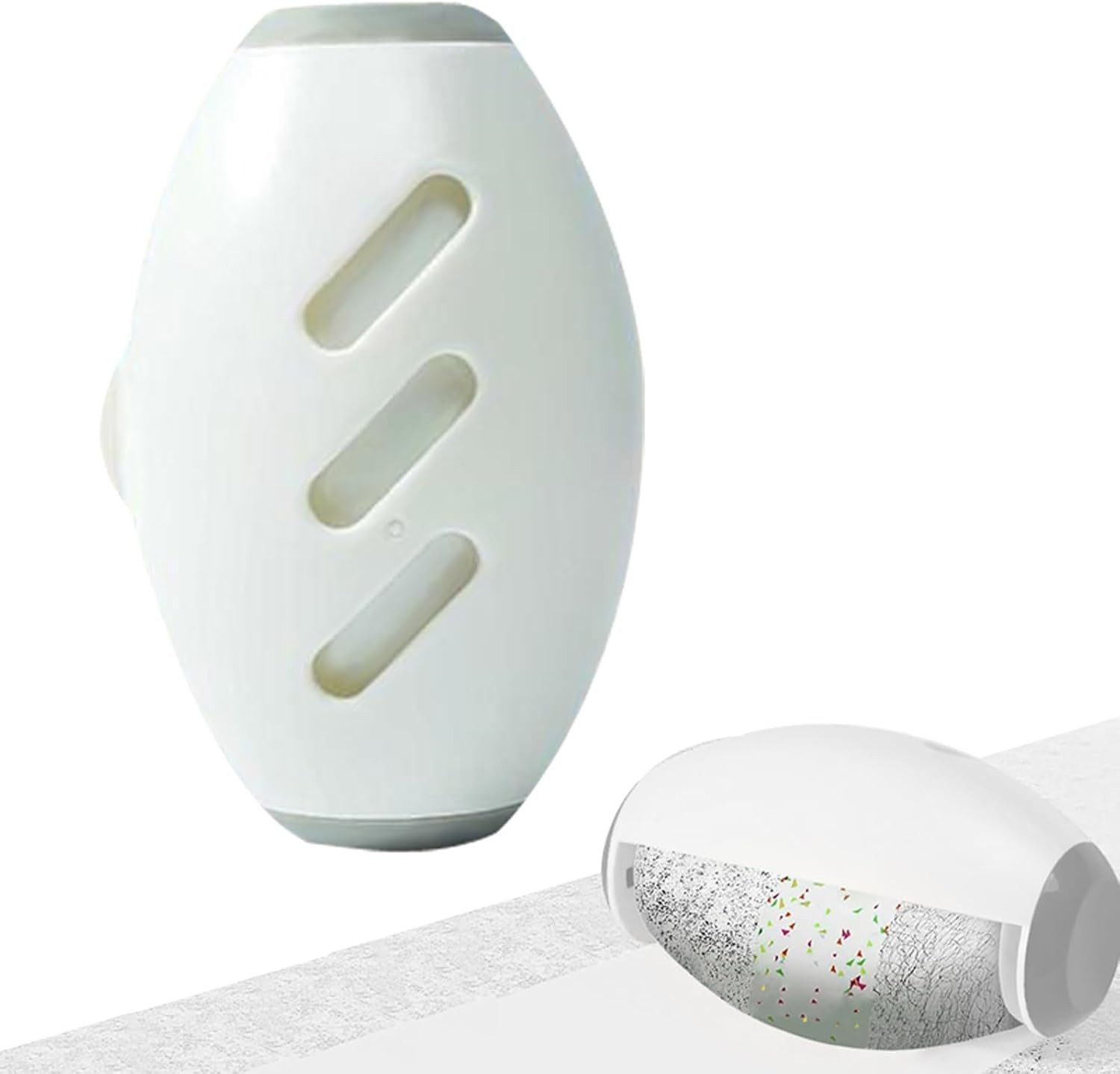 Auledio Fusselroller Waschbarer Fusselroller tragbarer Tierhaarentferner klebrige Gelrolle, wiederverwendbar für Kleidung, Haustiere, Reisen und Zuhause