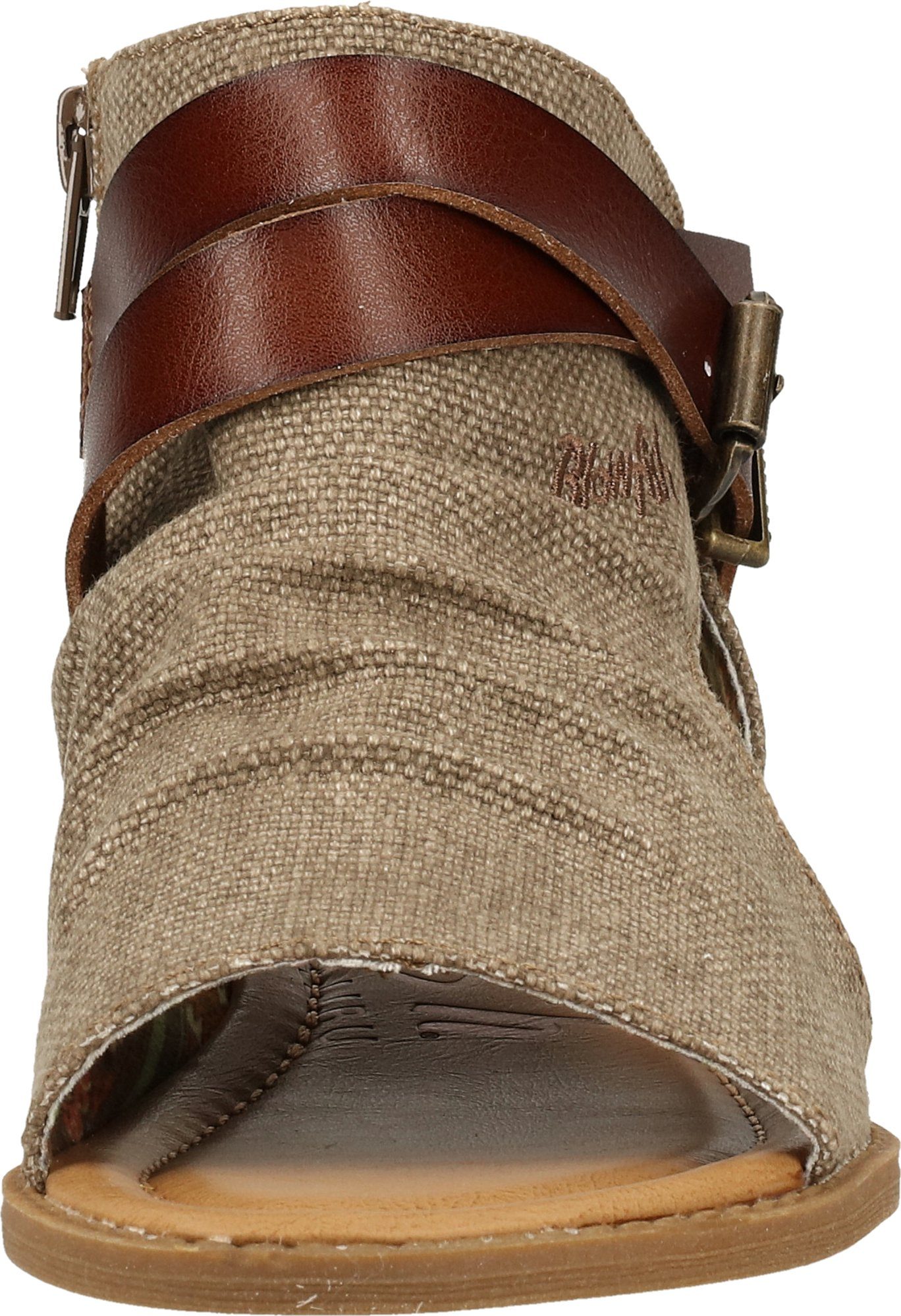 Schuhe Sandaletten Blowfish Sandalen Lederimitat/Textil Schaftsandalette