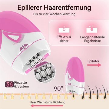 Bifurcation Haarentfernungsgerät Damen-Epilierer für Gesicht, Achselhöhlen, Bikinizone und Beine