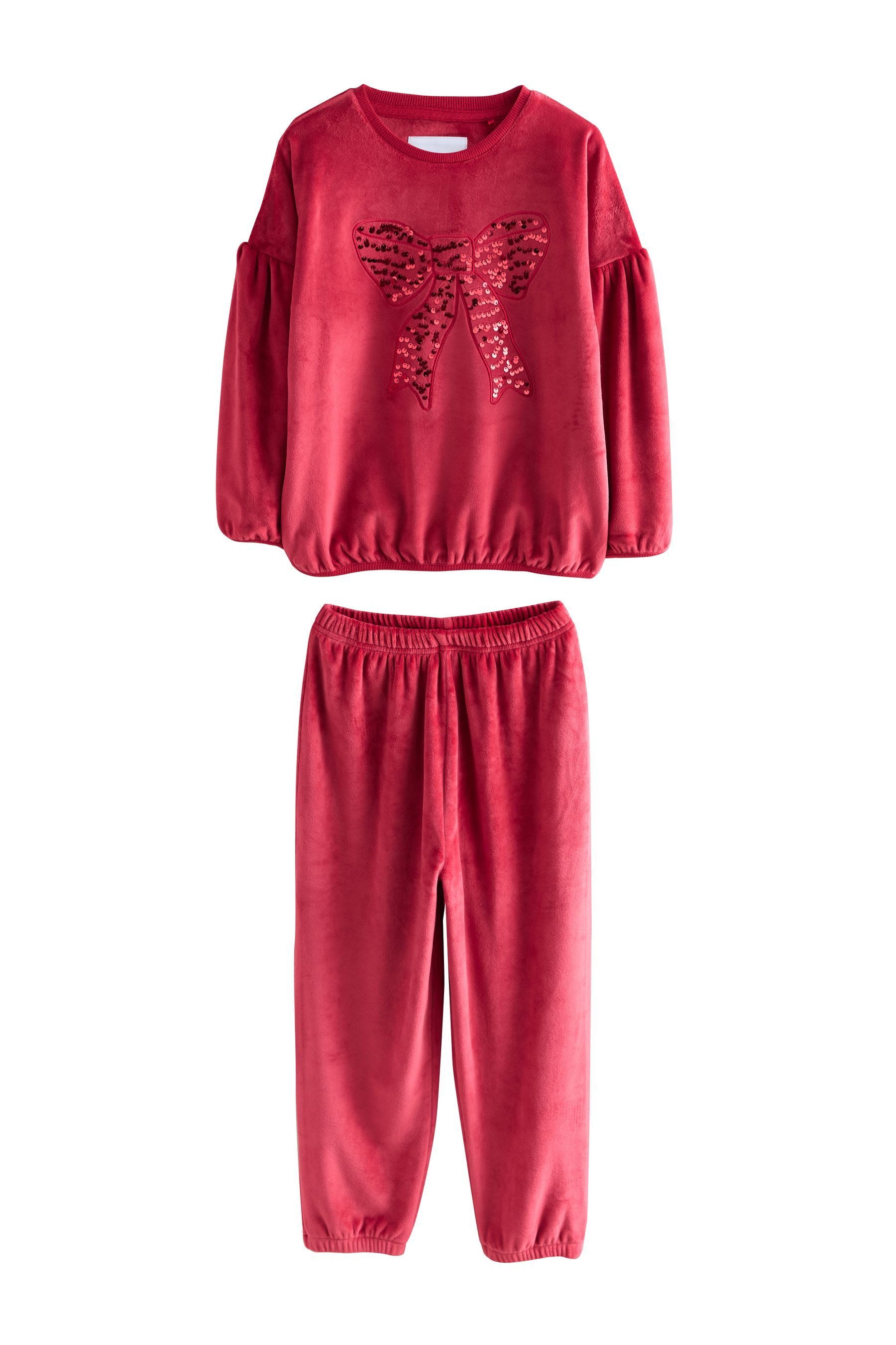 Next Pyjama Kuscheliger Fleece-Pyjama (2 tlg) günstig online kaufen
