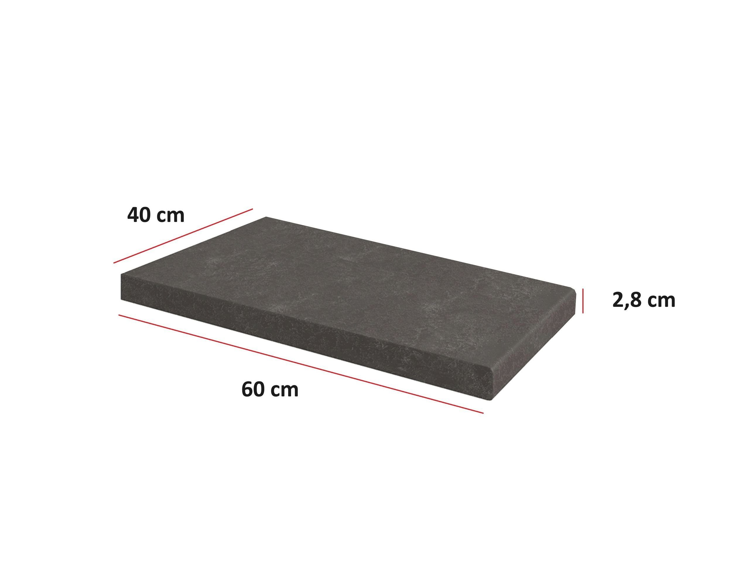 Küchen-Preisbombe Arbeitsplatte Dekor Metallic Brown Küche Bianca Grey Rose günstig online kaufen