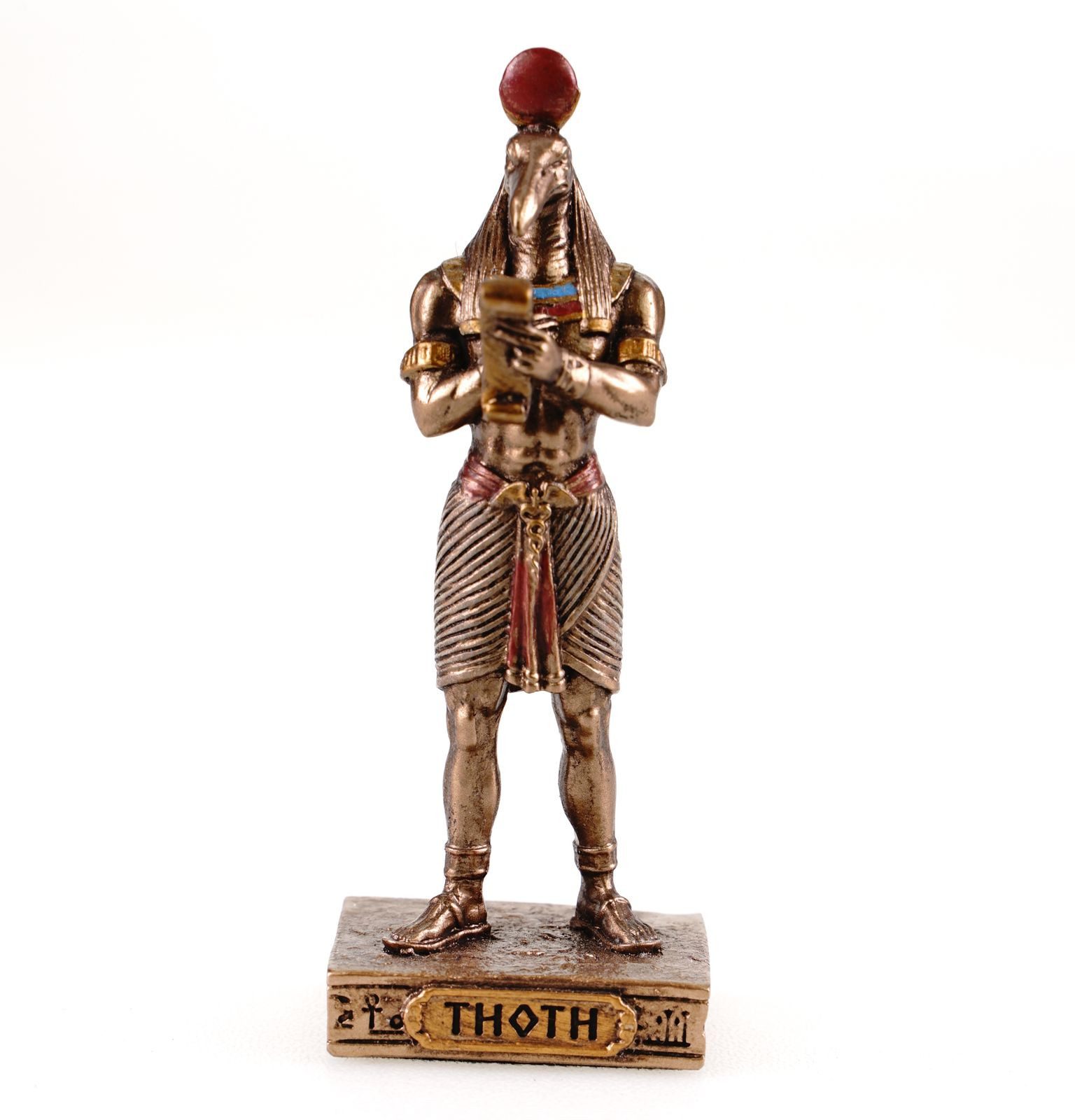 Dekofigur Miniatur Dekofigur Ägyptischer Gott Toth by Veronese 9 cm Statue
