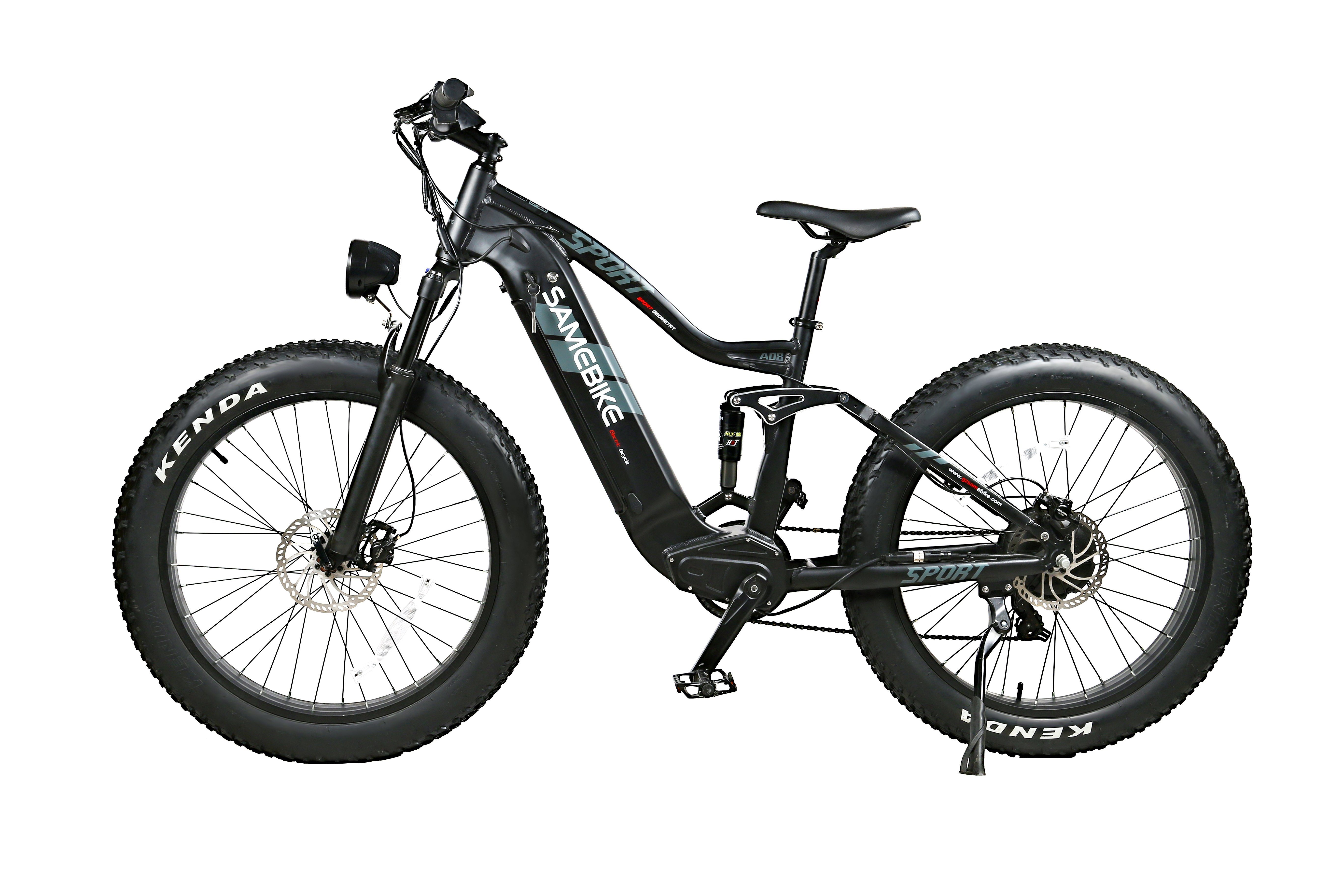 SAMEBIKE E-Bike RSA08 750W 26 Zoll Bafang Motor Fatbike E-Mountainbike  25km/h 17Ah