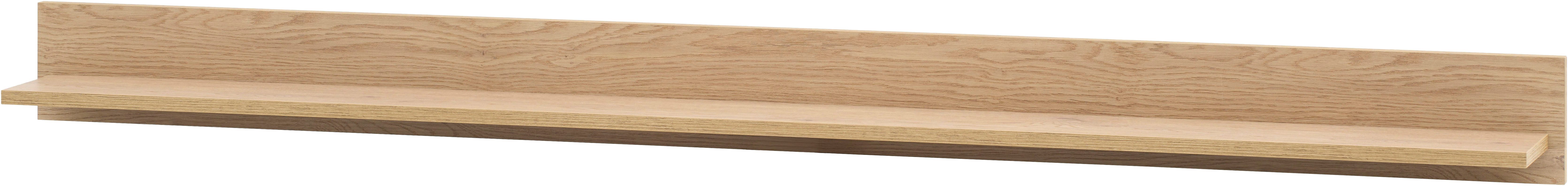 Home affaire Wandboard Fredericia, modernes Wandregal, Wandhalter mit Ablagefläche, vielseitig einsetzbares Hängeregal, Eiche Cremona Toro, 195 cm breit