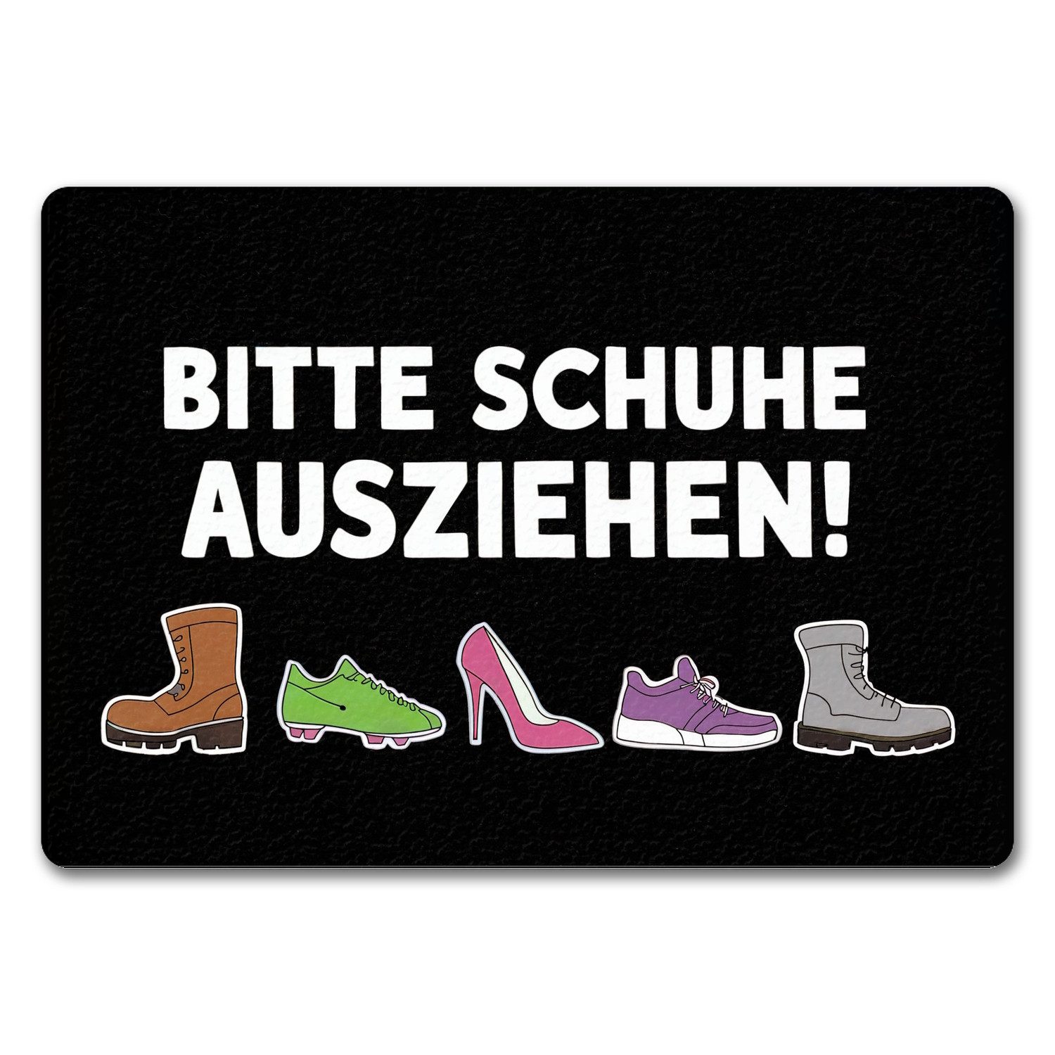speecheese Fußmatte Bitte Schuhe ausziehen Fußmatte günstig online kaufen